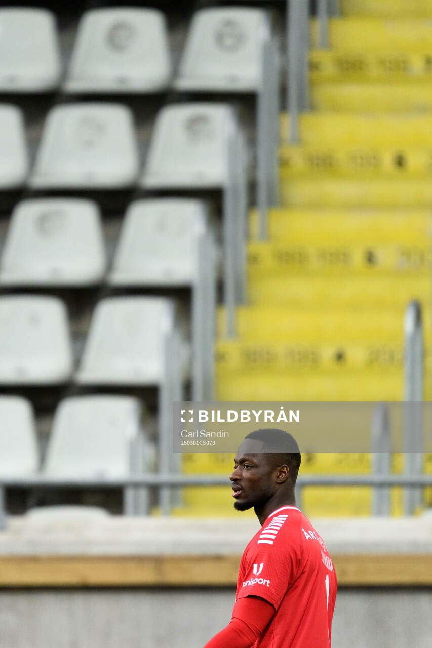 Sirius målvakt Ismael Diawara