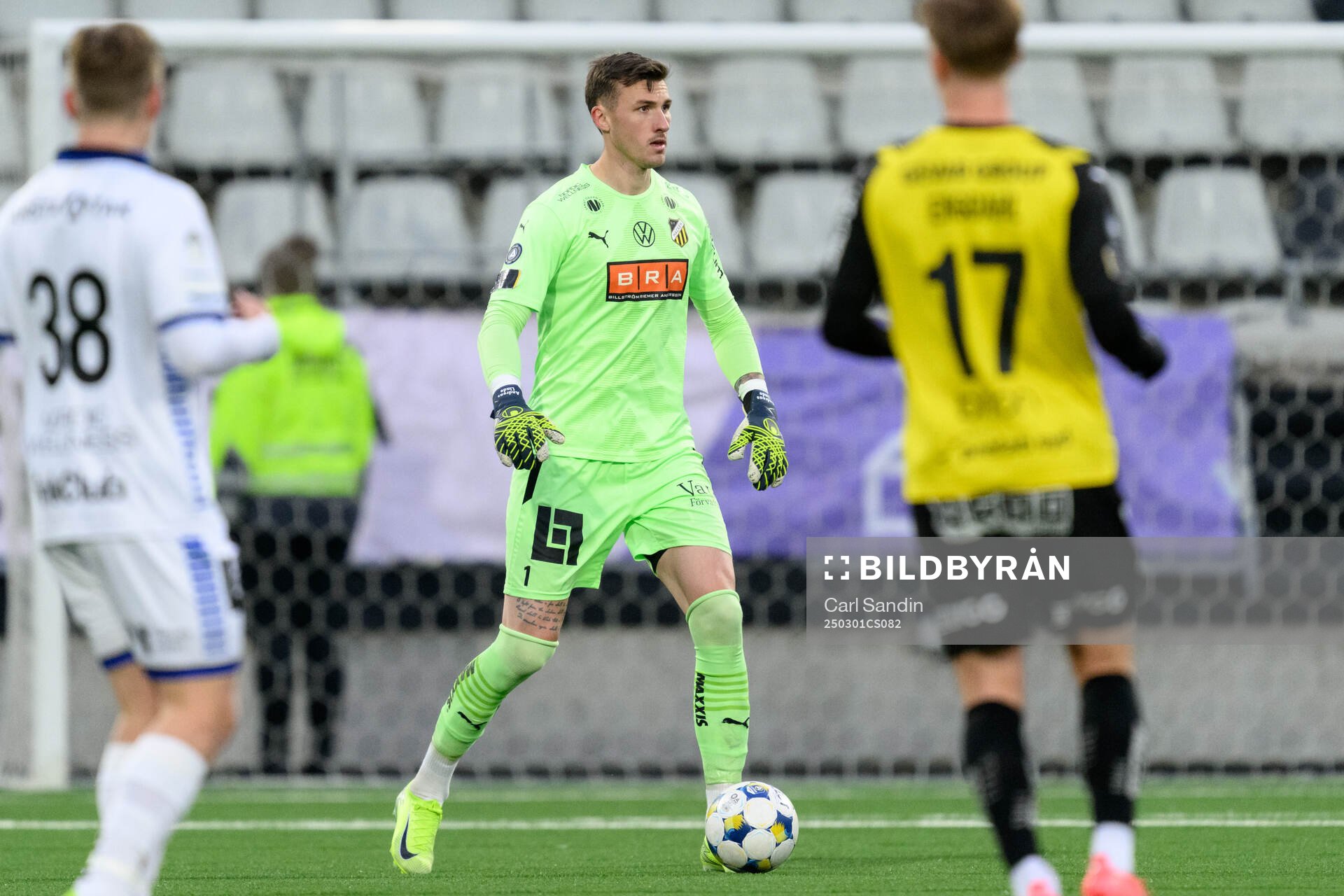 Häckens målvakt Andreas Linde
