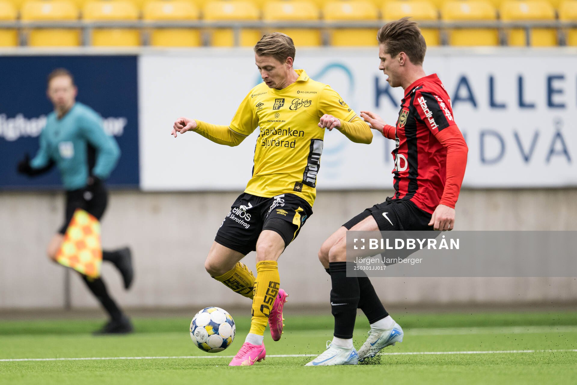 Elfsborgs Simon Hedlund och Brommapojkarnas Oliver Zandén