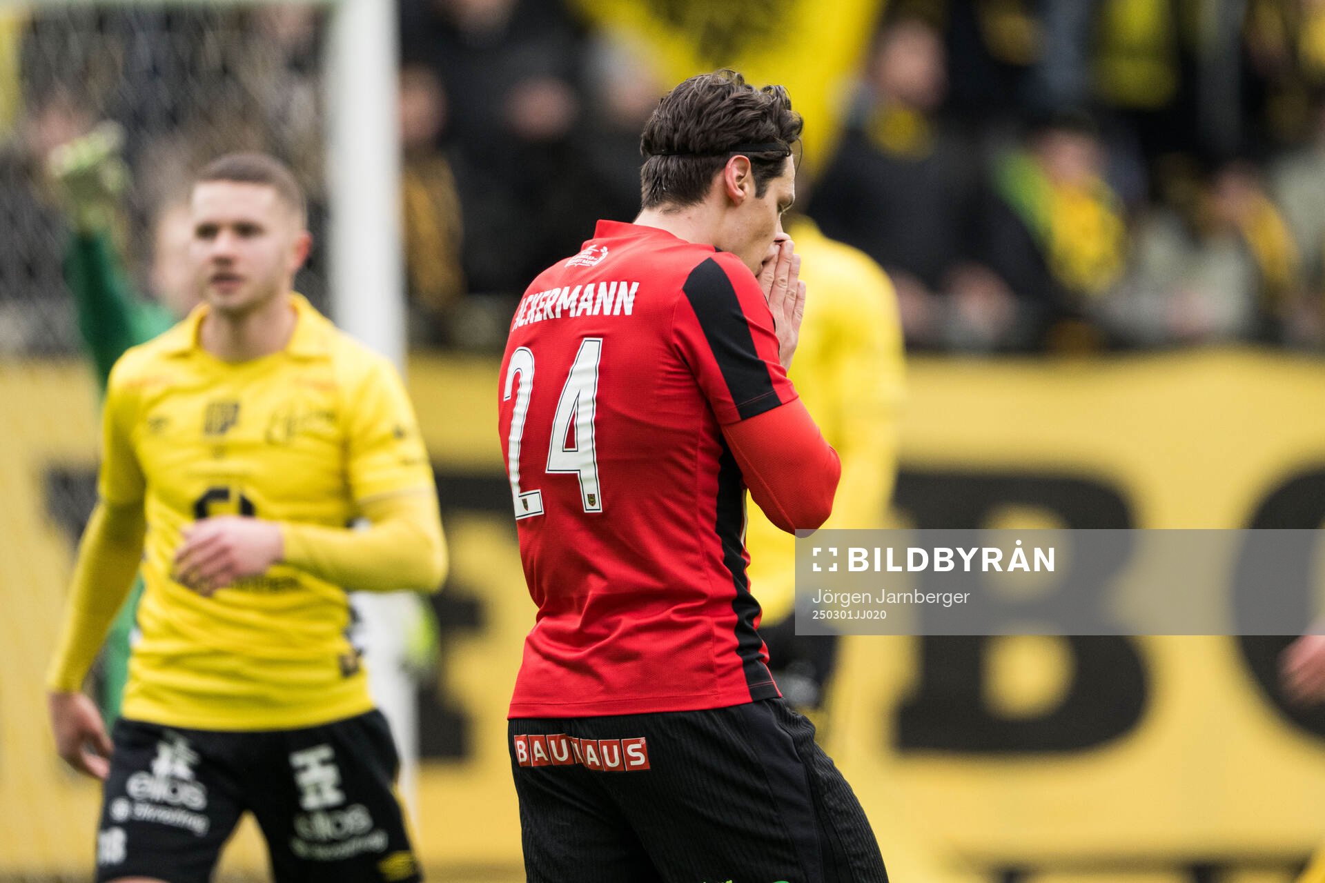 Brommapojkarnas Kevin Ackermann deppar