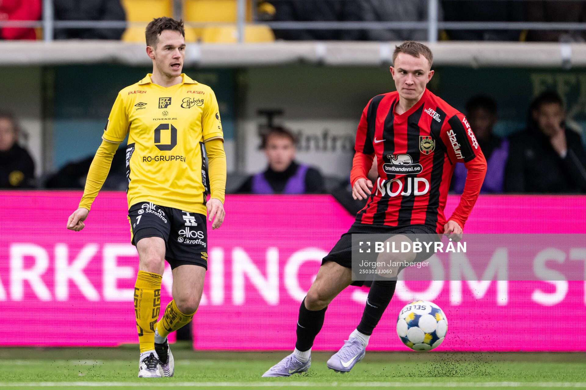 Elfsborgs Jens Jakob Dyhr Thomasen och Brommapojkarnas