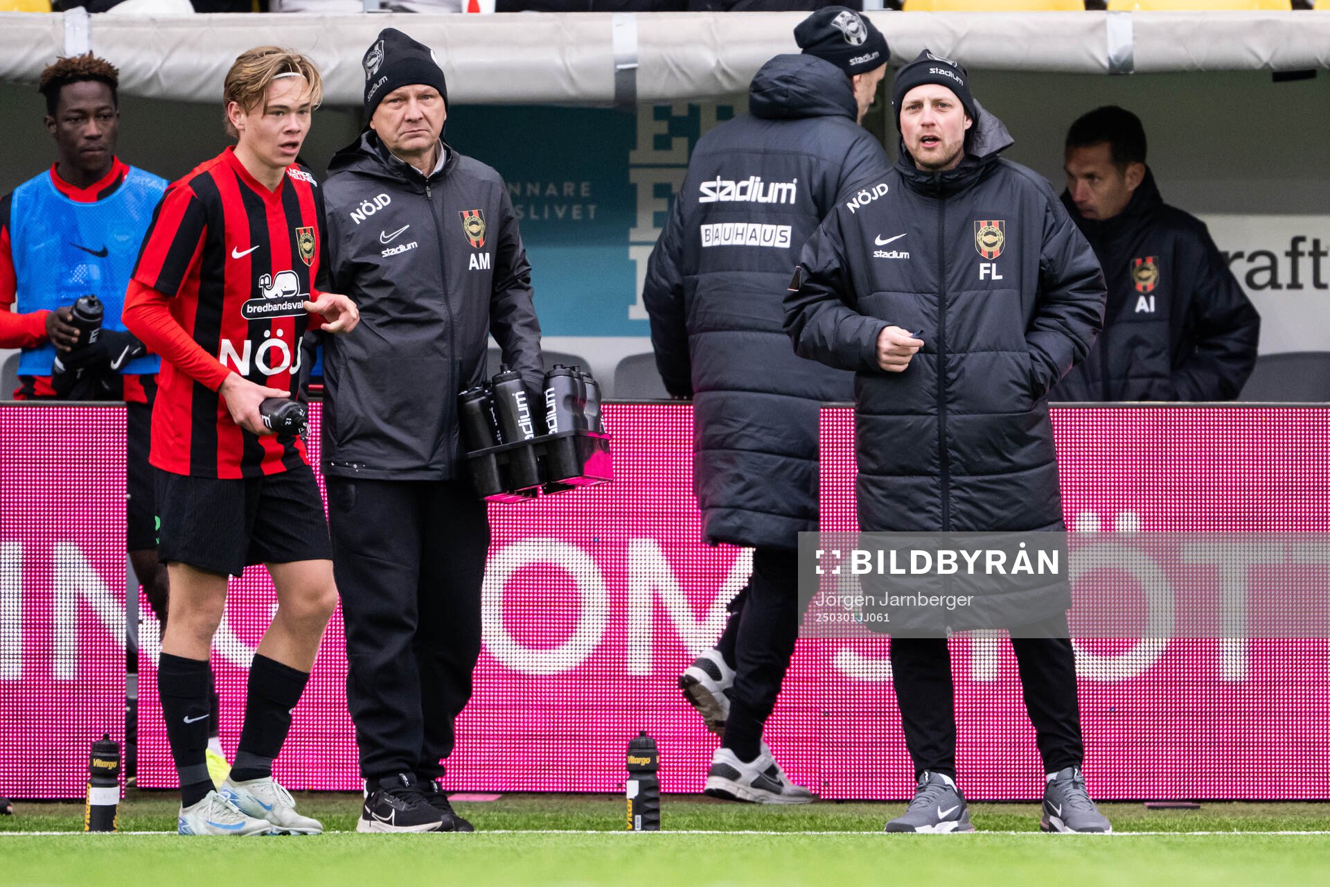 Brommapojkarnas huvudtränare Fredrik Landén