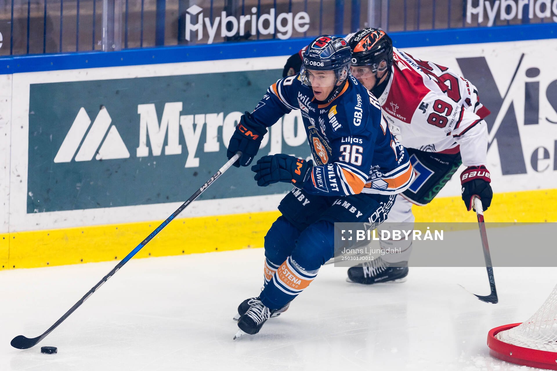 Växjös Elias Rosén och Örebros Patrik Karlkvist