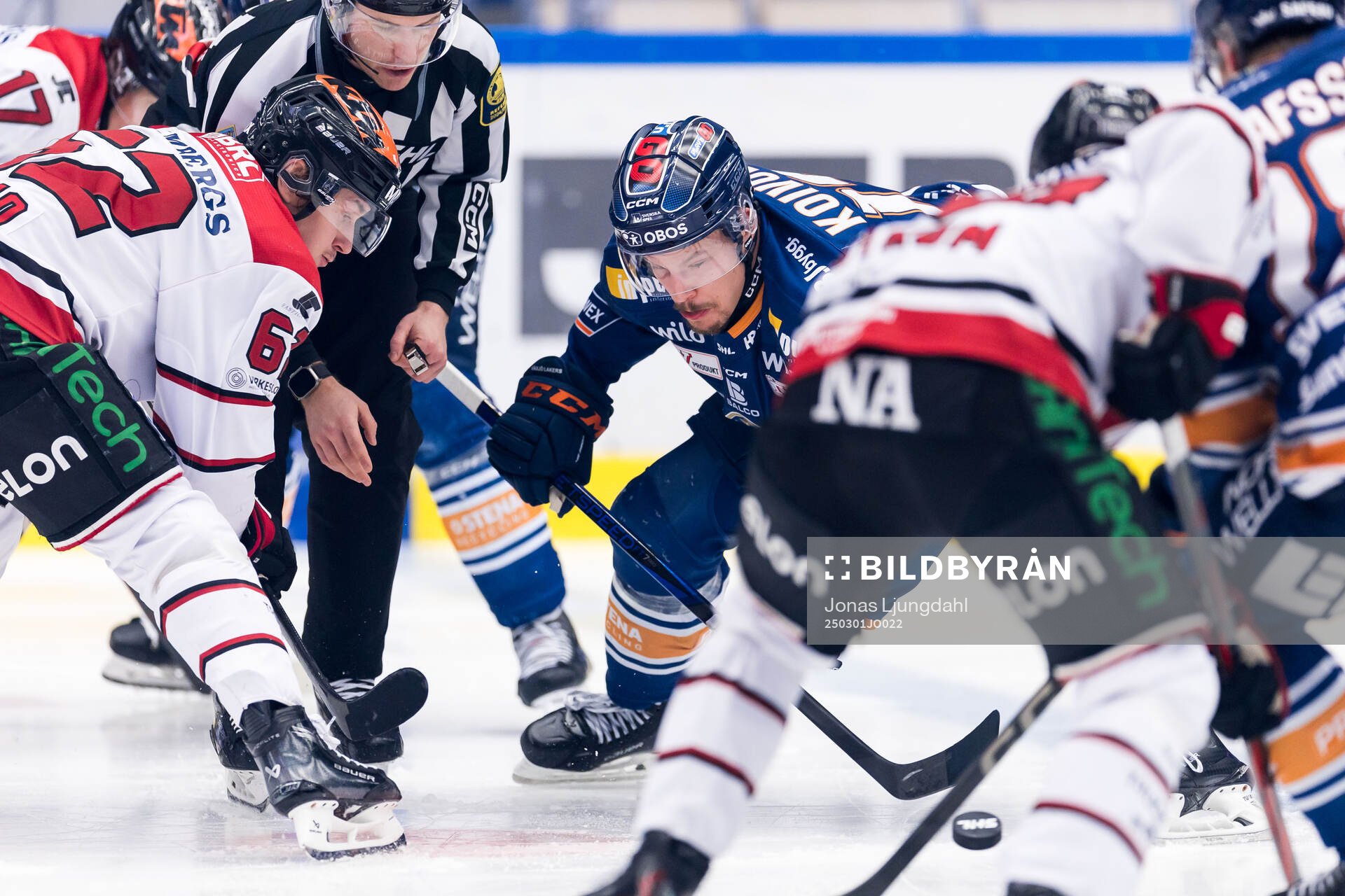 Örebros Robert Leino och Växjös Otto Koivula