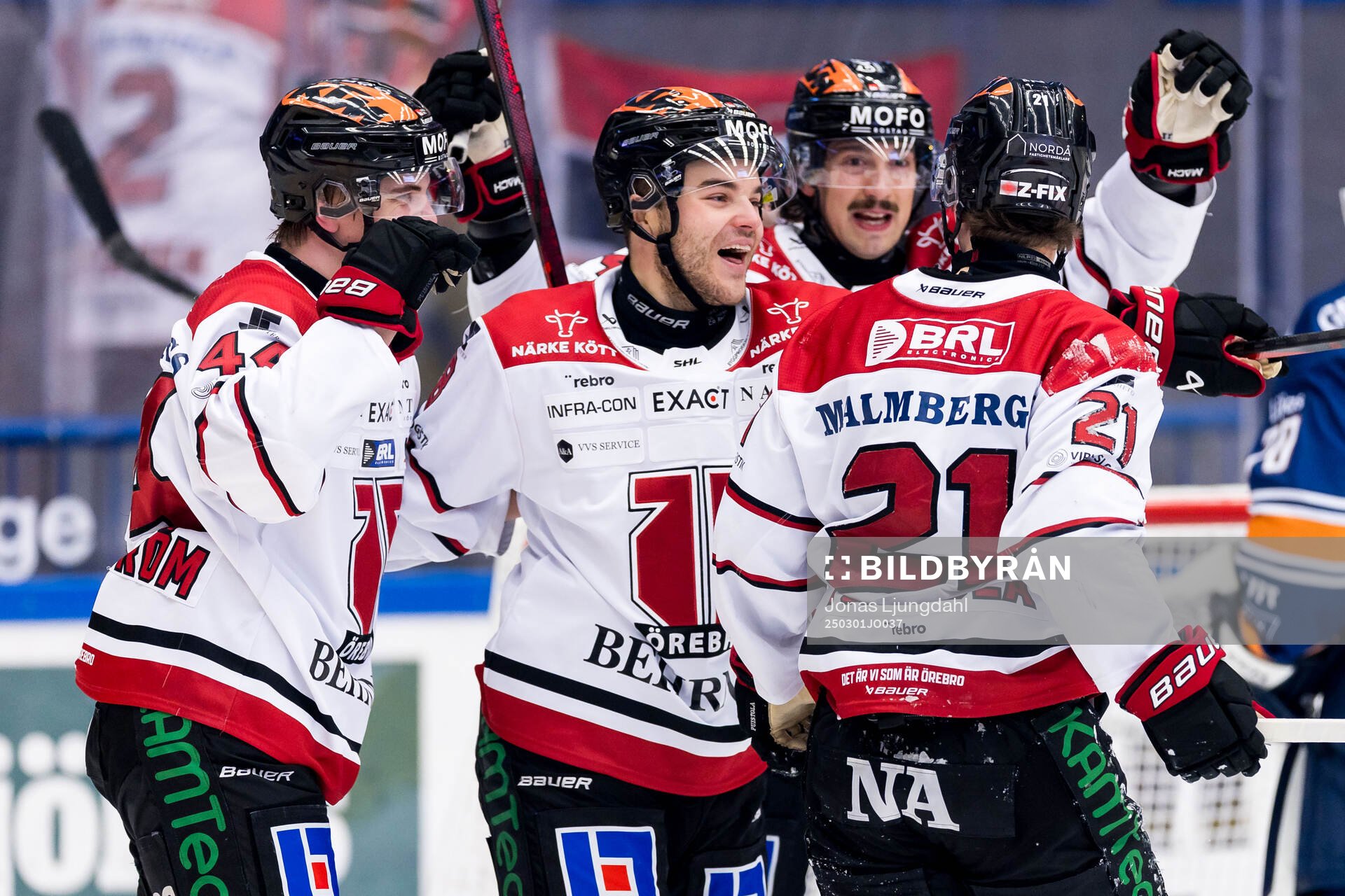 Örebros Melvin Fernström, Ruben Rafkin och Patrik