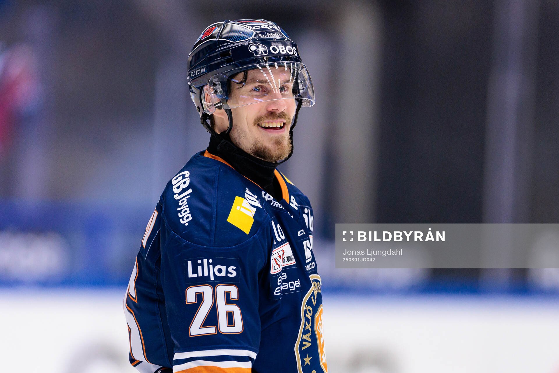 Växjös Emil Larsson jublar