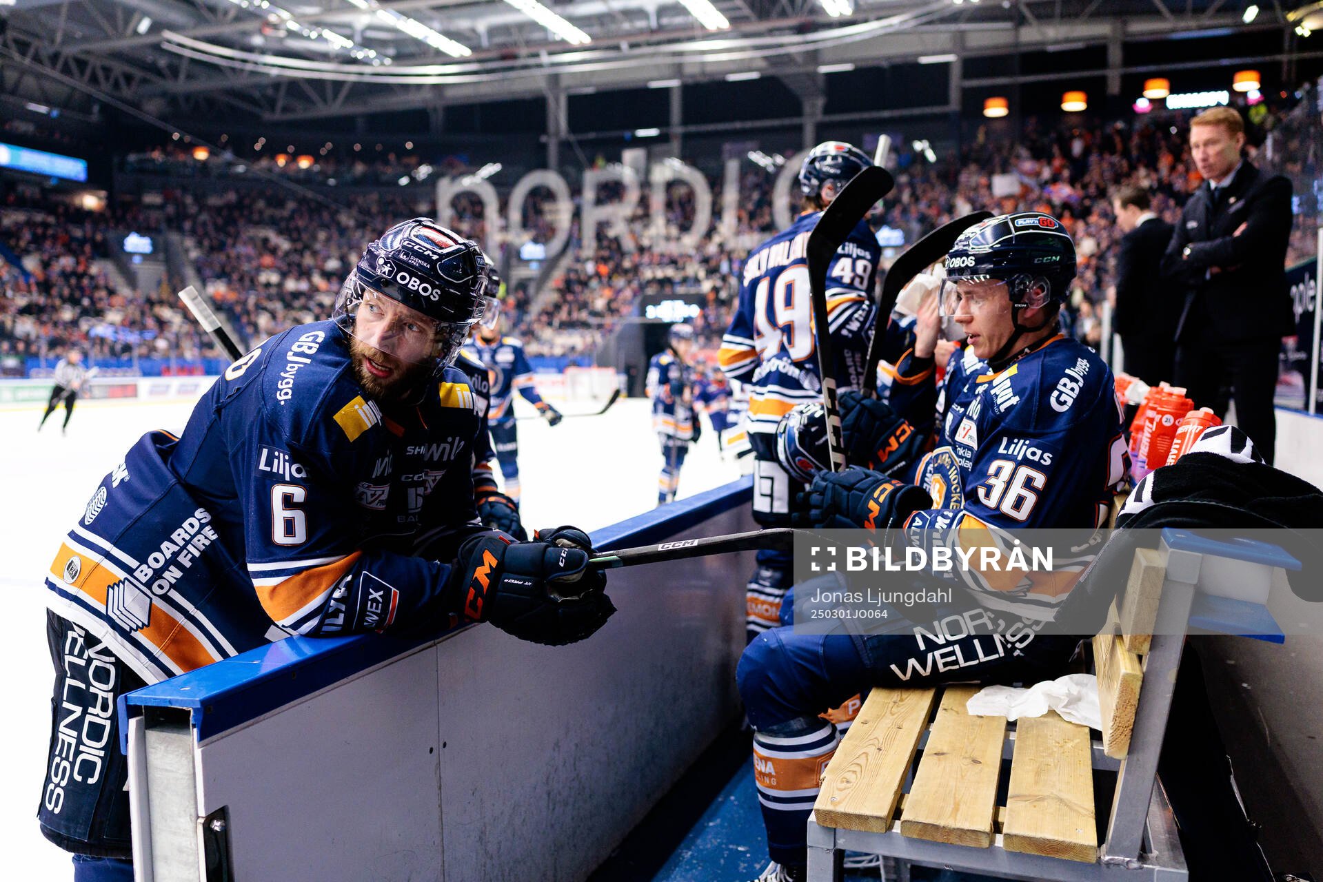Växjös Petter Granberg och Elias Rosén