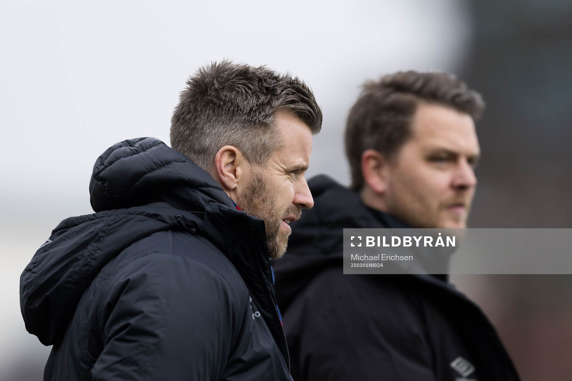 Örgrytes sportchef Pontus Farnerud och tränare Andreas
