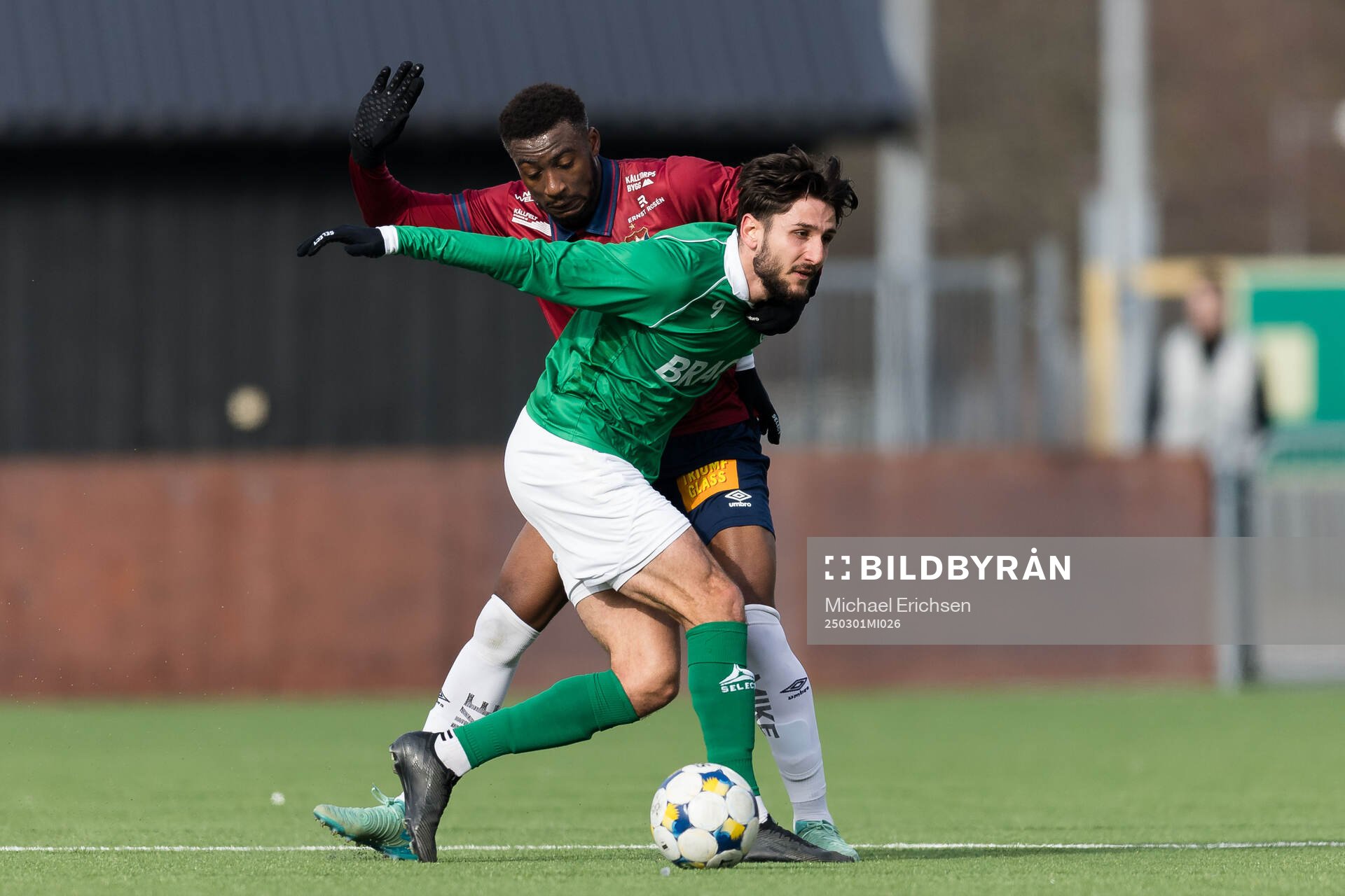 Örgrytes Haladj Maidou Keita och Brages Filip Trpcevski