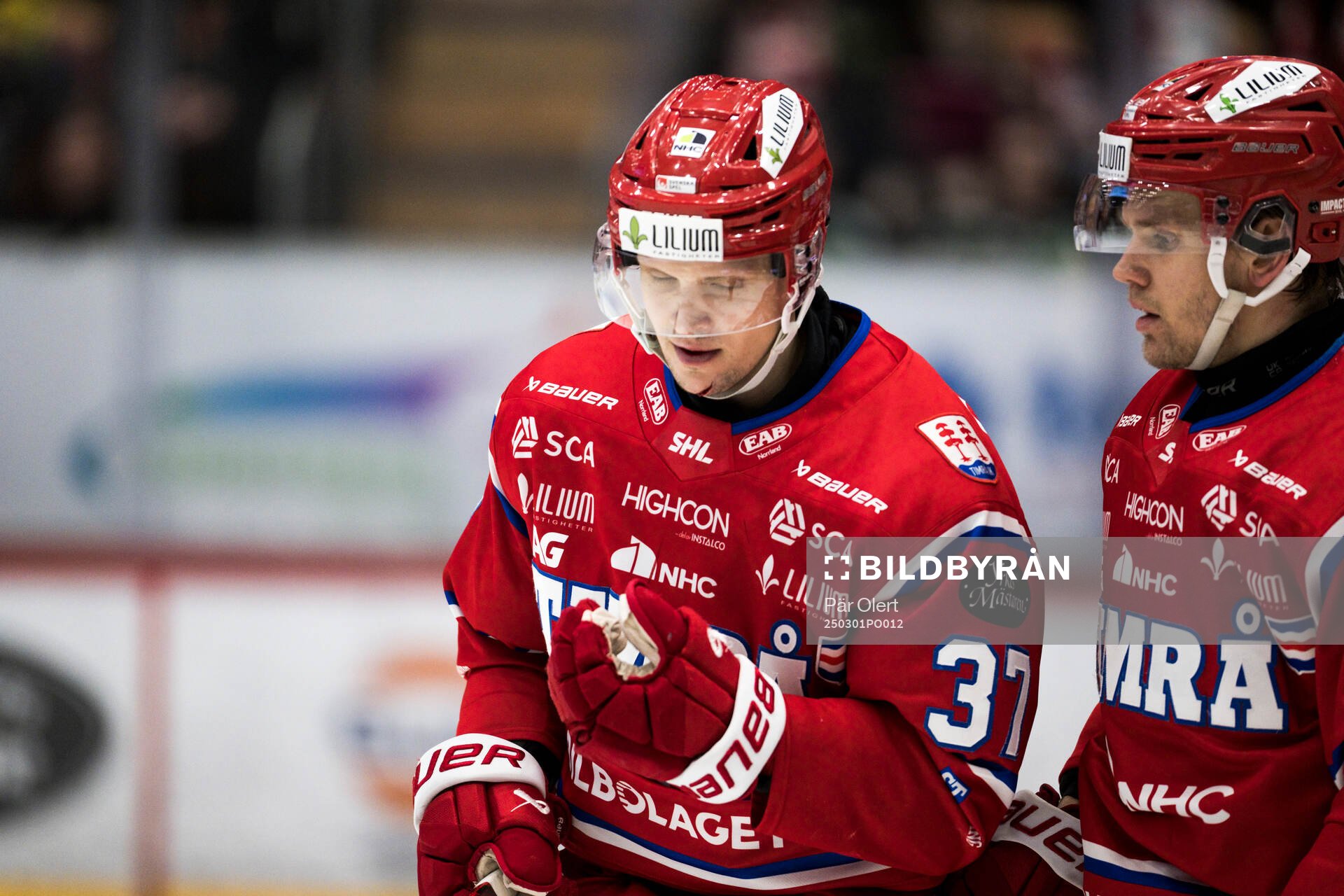 Timrås Kristian Näkyvä har ont