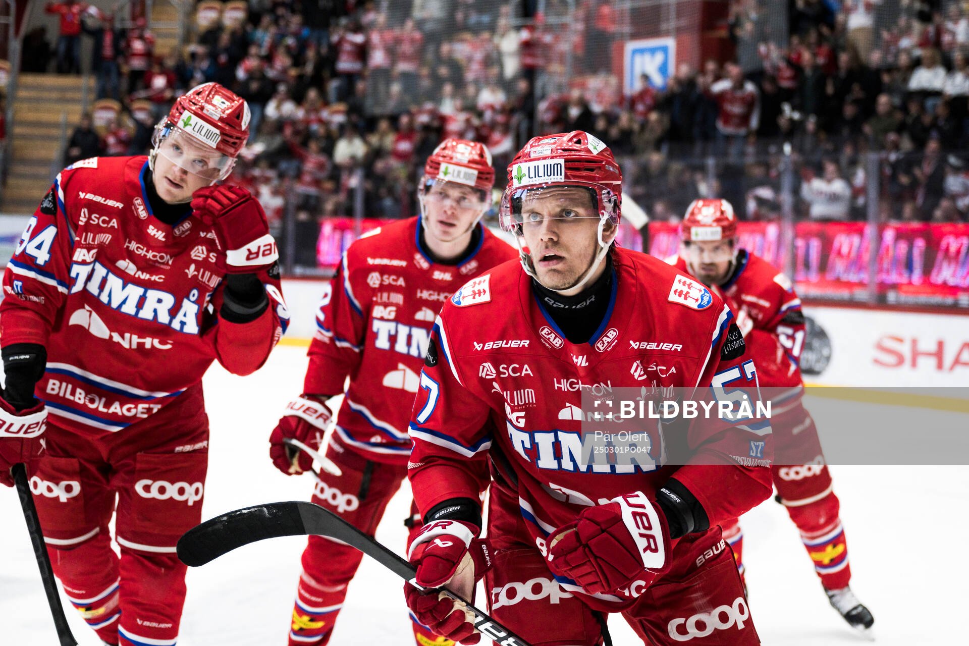 Timrås Anton Wedin jublar
