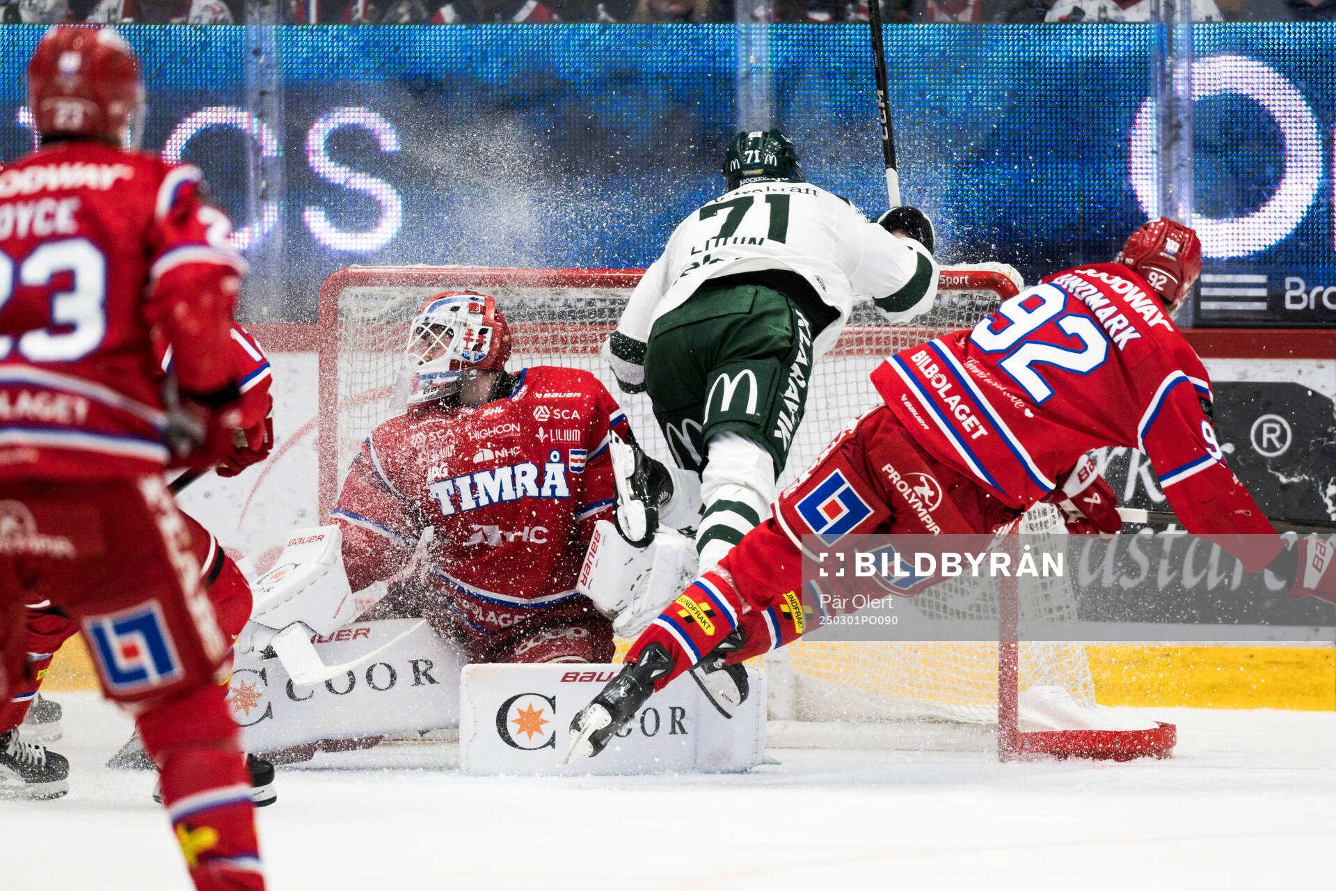 Färjestads Viktor Lodin gör 2-3