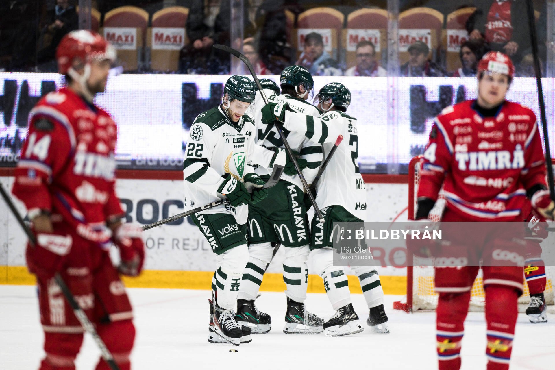 Färjestads Joakim Nygård jublar