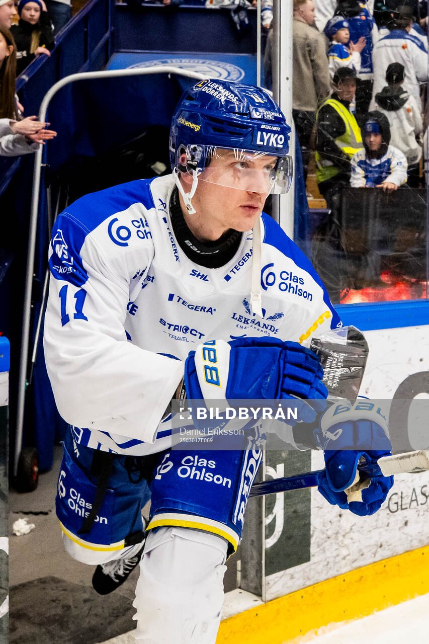 Leksands Martin Karlsson utsedd till matchens krigare