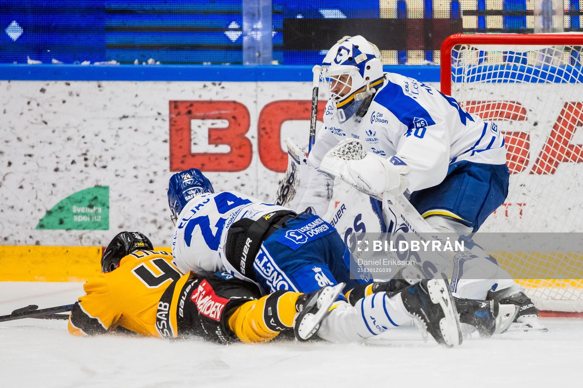 Leksands målvakt Mantas Armalis