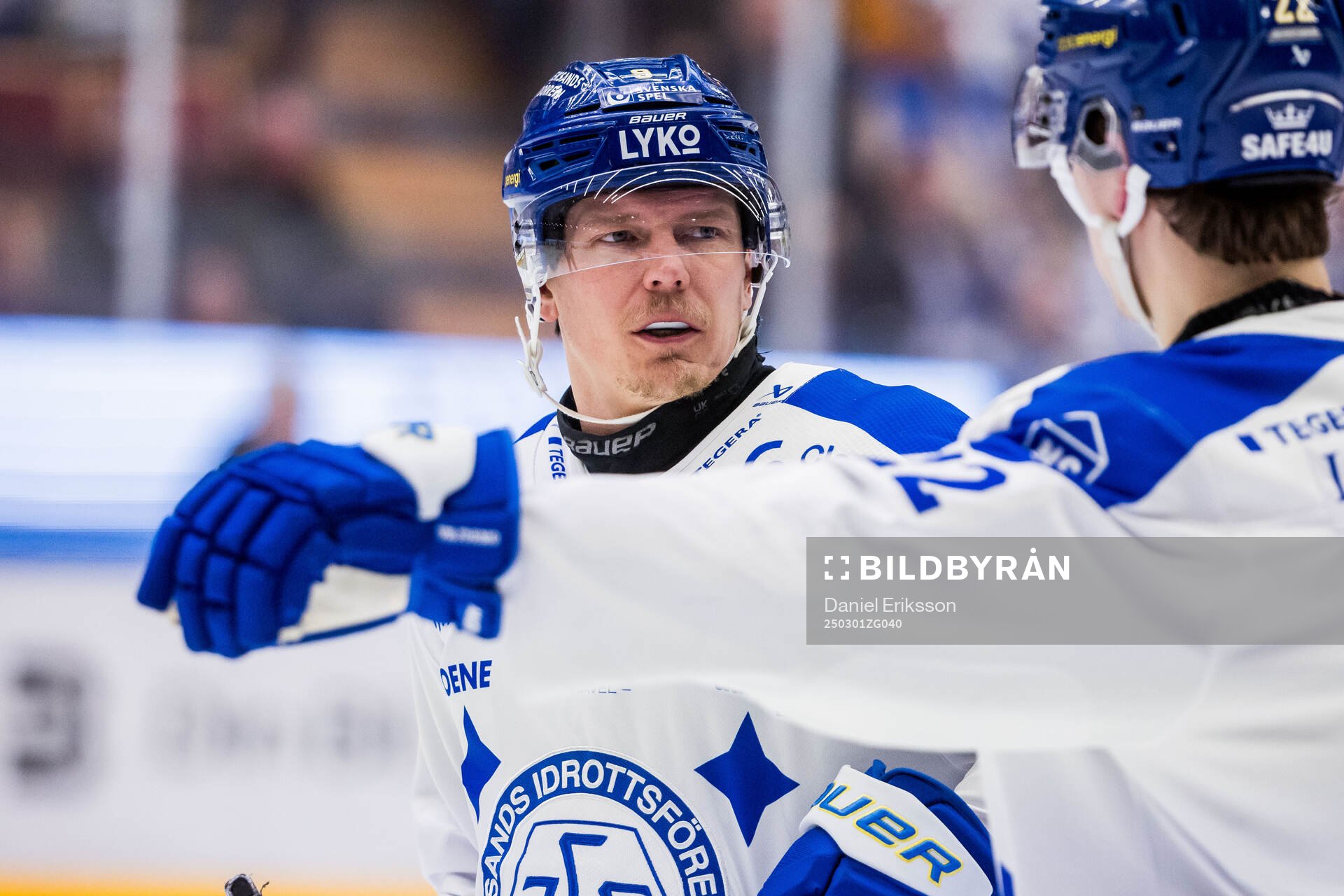 Leksands Patrik Zackrisson och Fred Nilsson