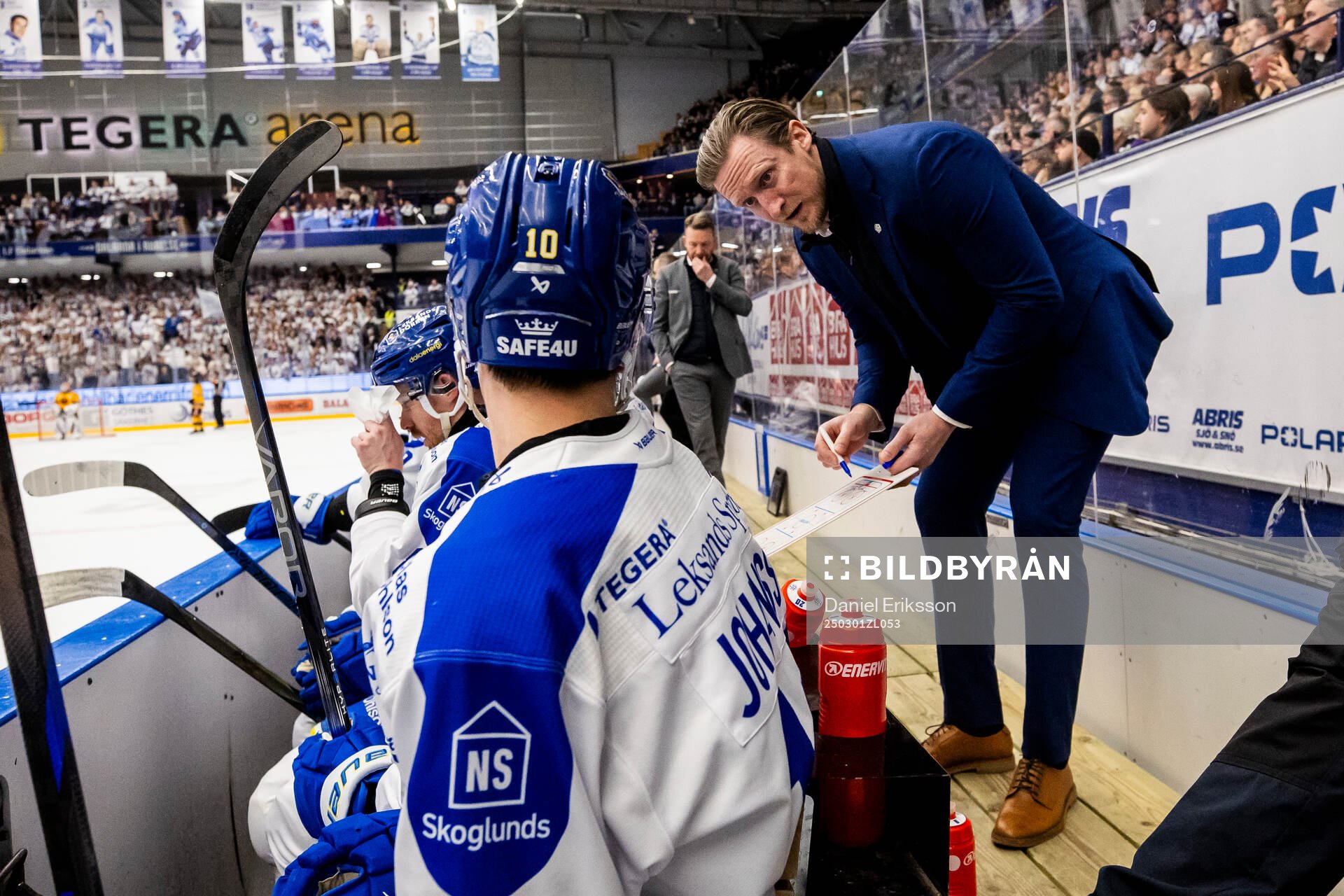 Leksands assisterande tränare David Printz
