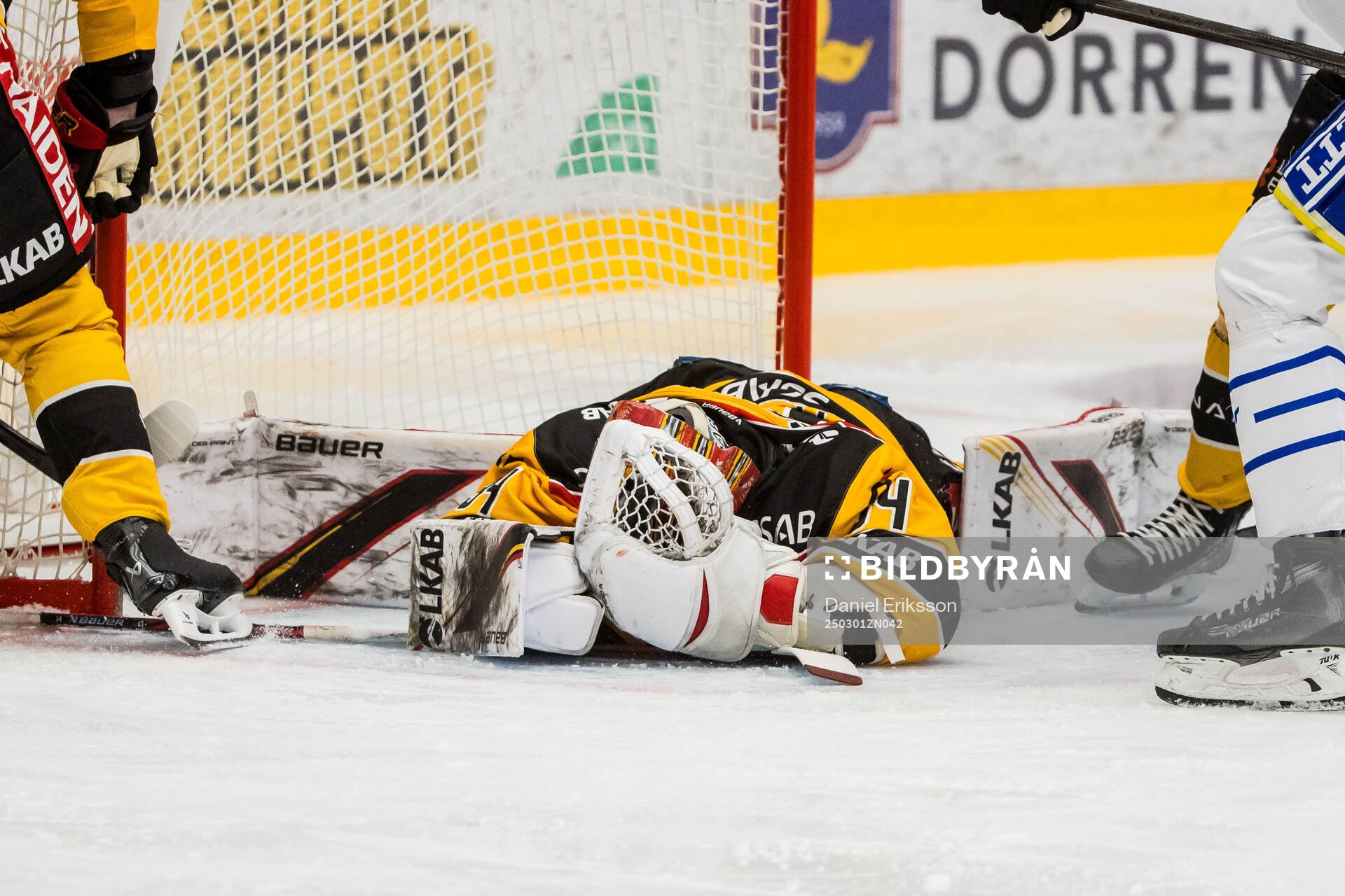 Luleås målvakt Joel Lassinantti
