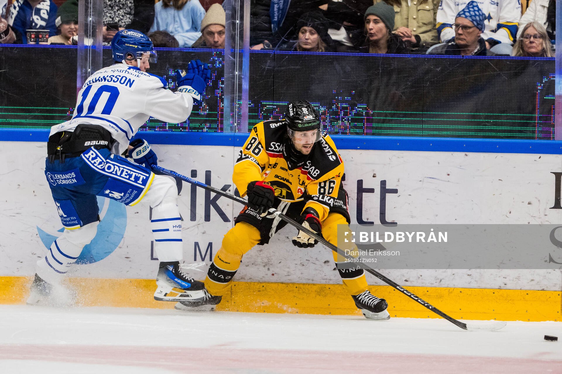 Leksands Anton Johansson och Luleås Mathias Bromé