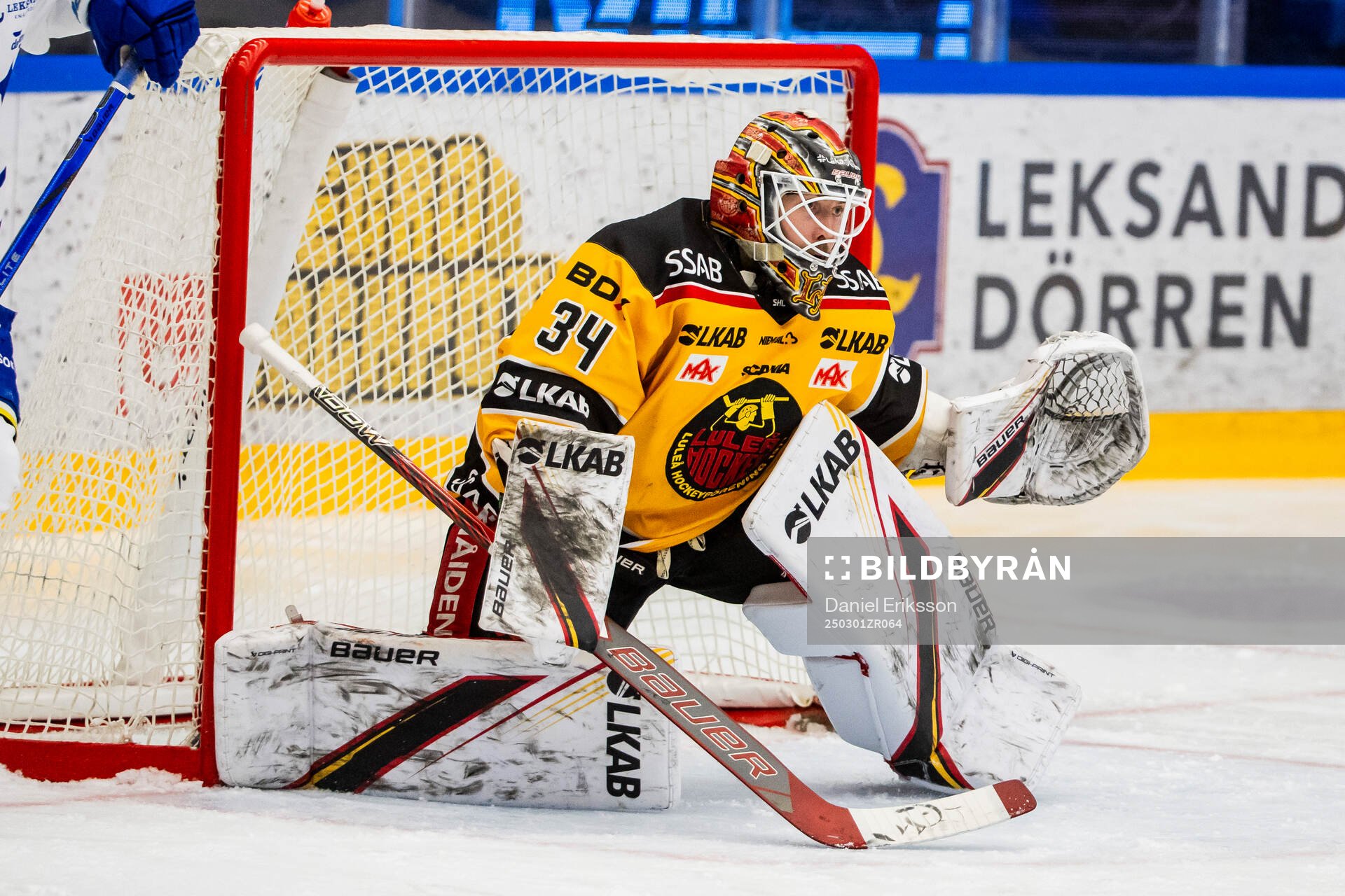 Luleås målvakt Joel Lassinantti