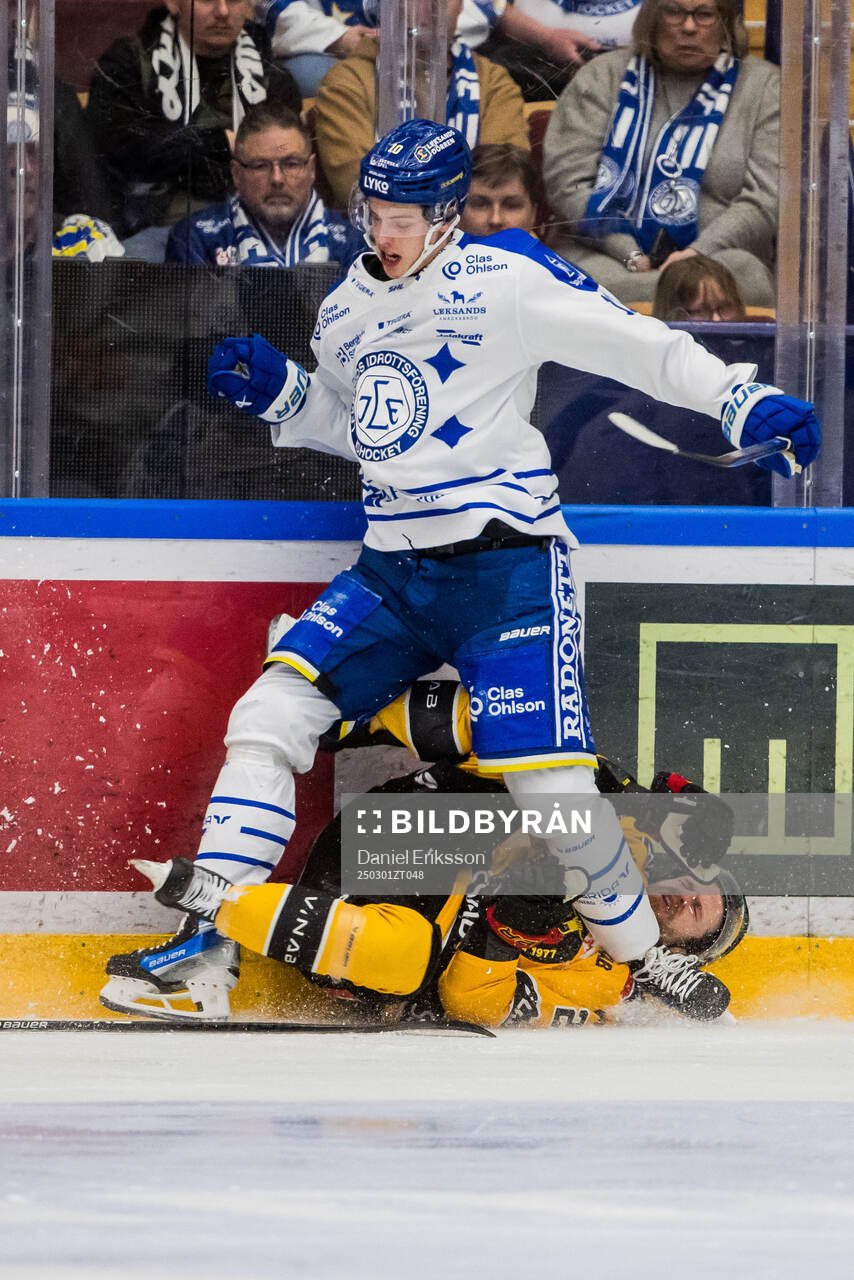 Leksands Anton Johansson och Luleås Brendan Shinnimin