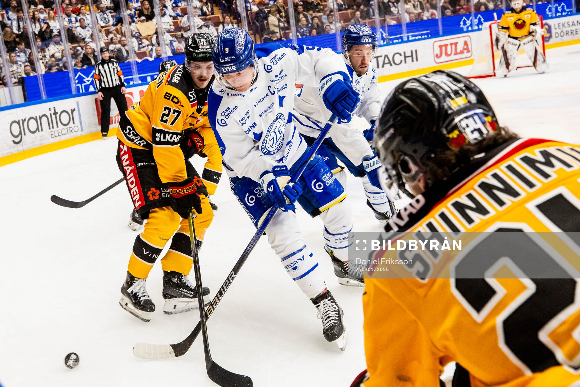Luleås Oskari Laaksonen och Leksands Patrik Zackrisson