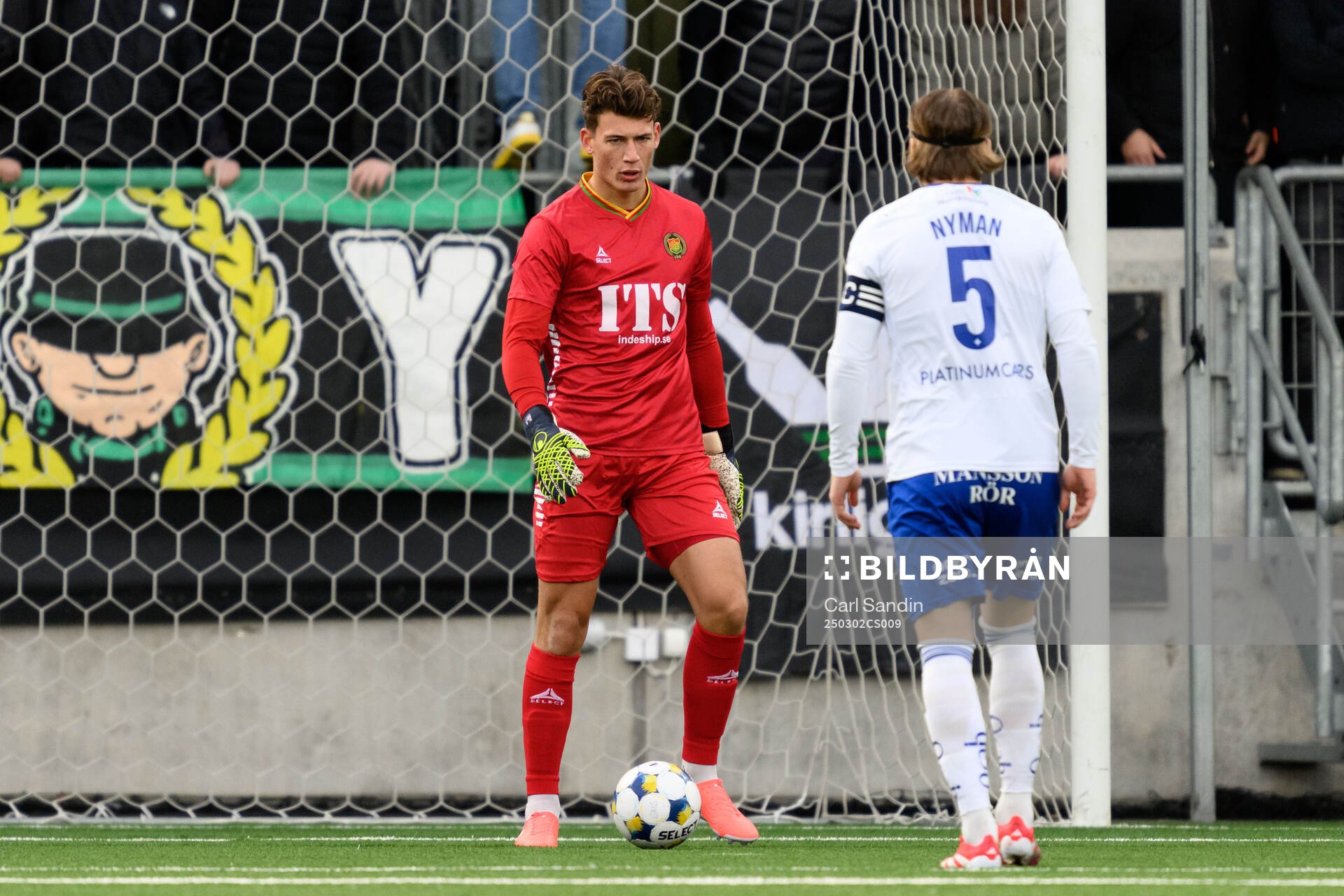 GAISs målvakt Kees Sims