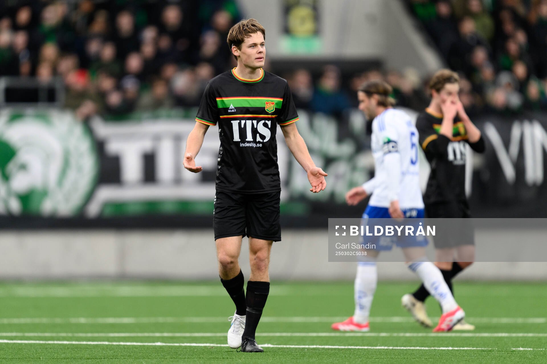 GAIS Axel Henriksson reagerar