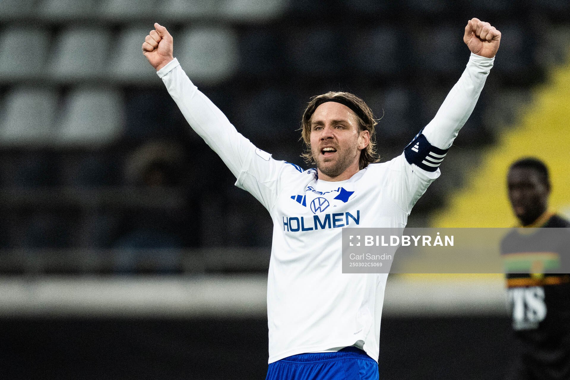 IFK Norrköpings Christoffer Nyman jublar