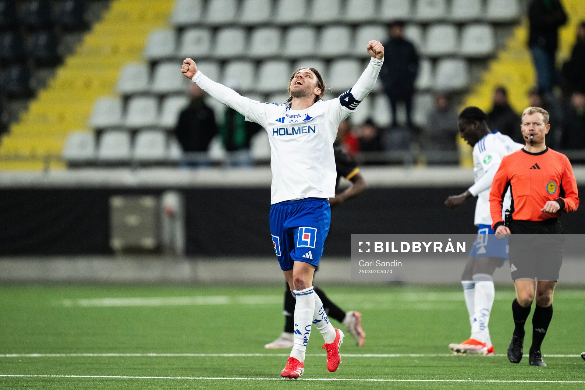 IFK Norrköpings Christoffer Nyman jublar