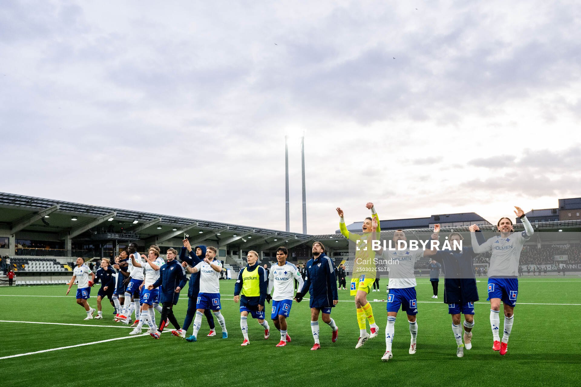 IFK Norrköpings spelare jublar