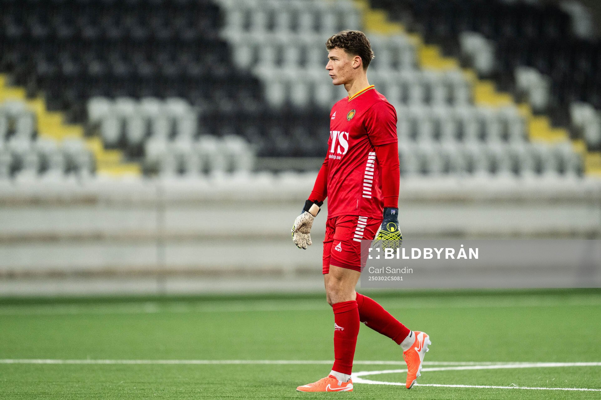 GAIS målvakt Kees Sims deppar