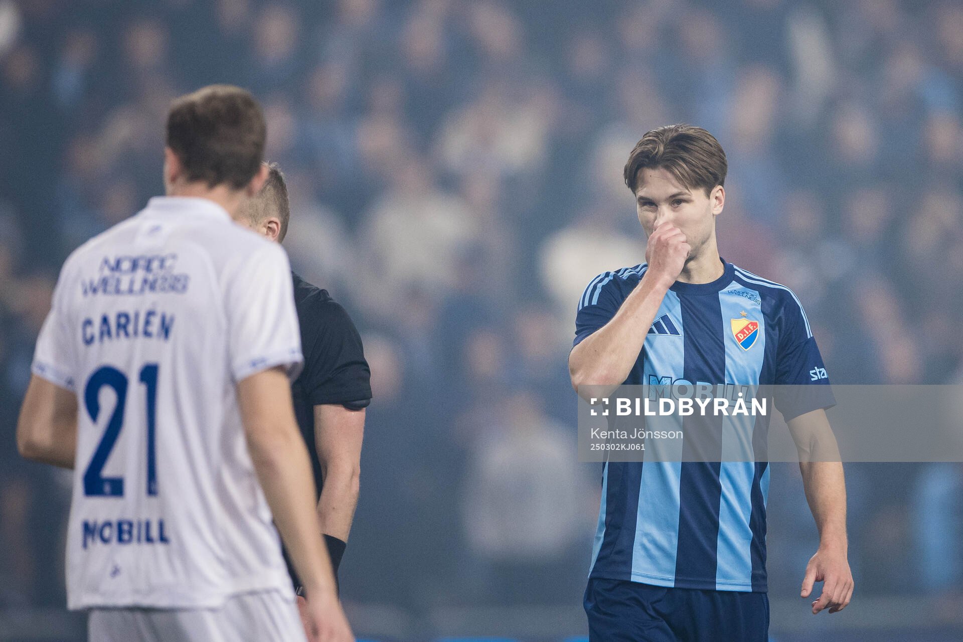 Djurgårdens Miro Tenho deppar