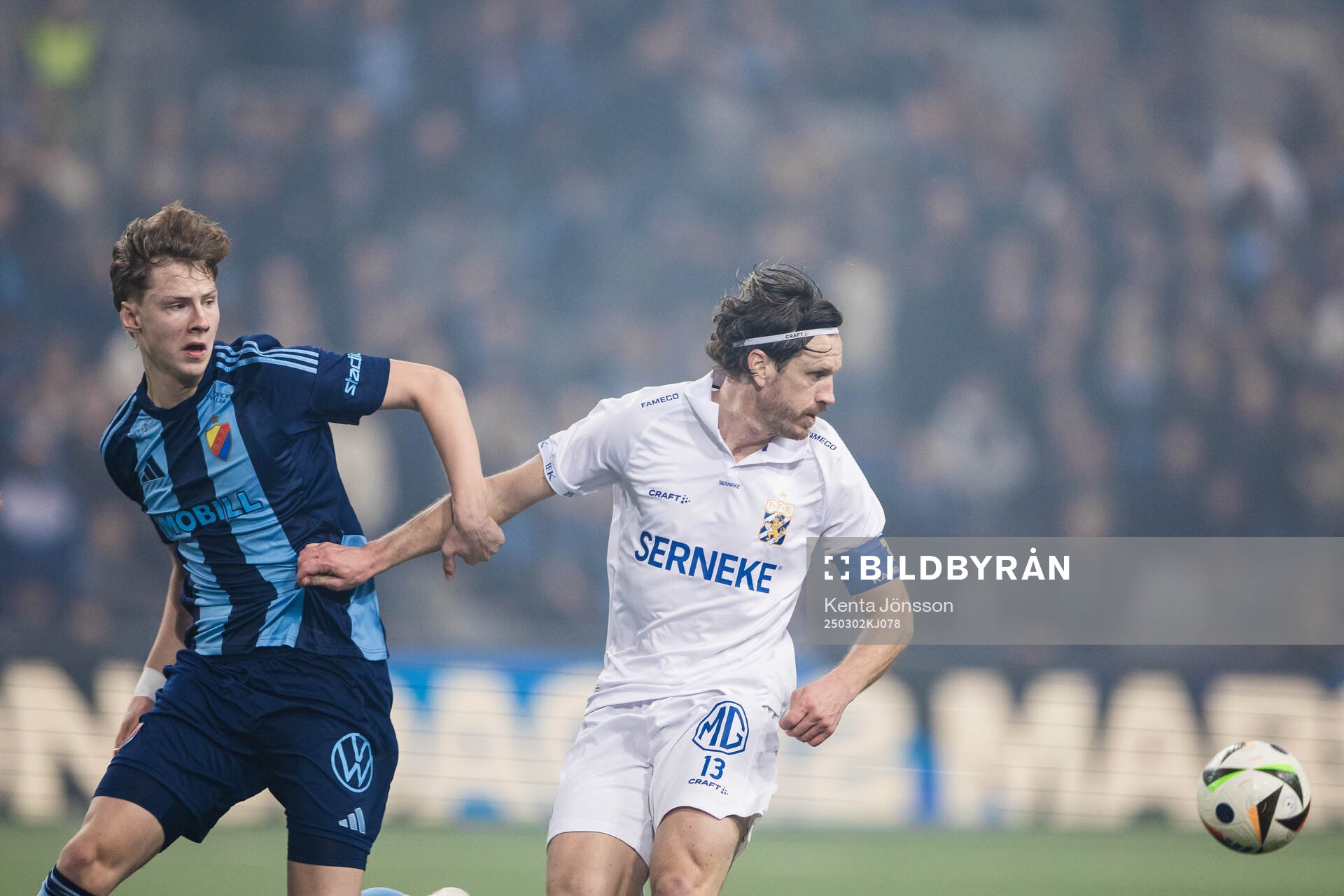 Djurgårdens August Priske Flyger och IFK Göteborgs Gustav