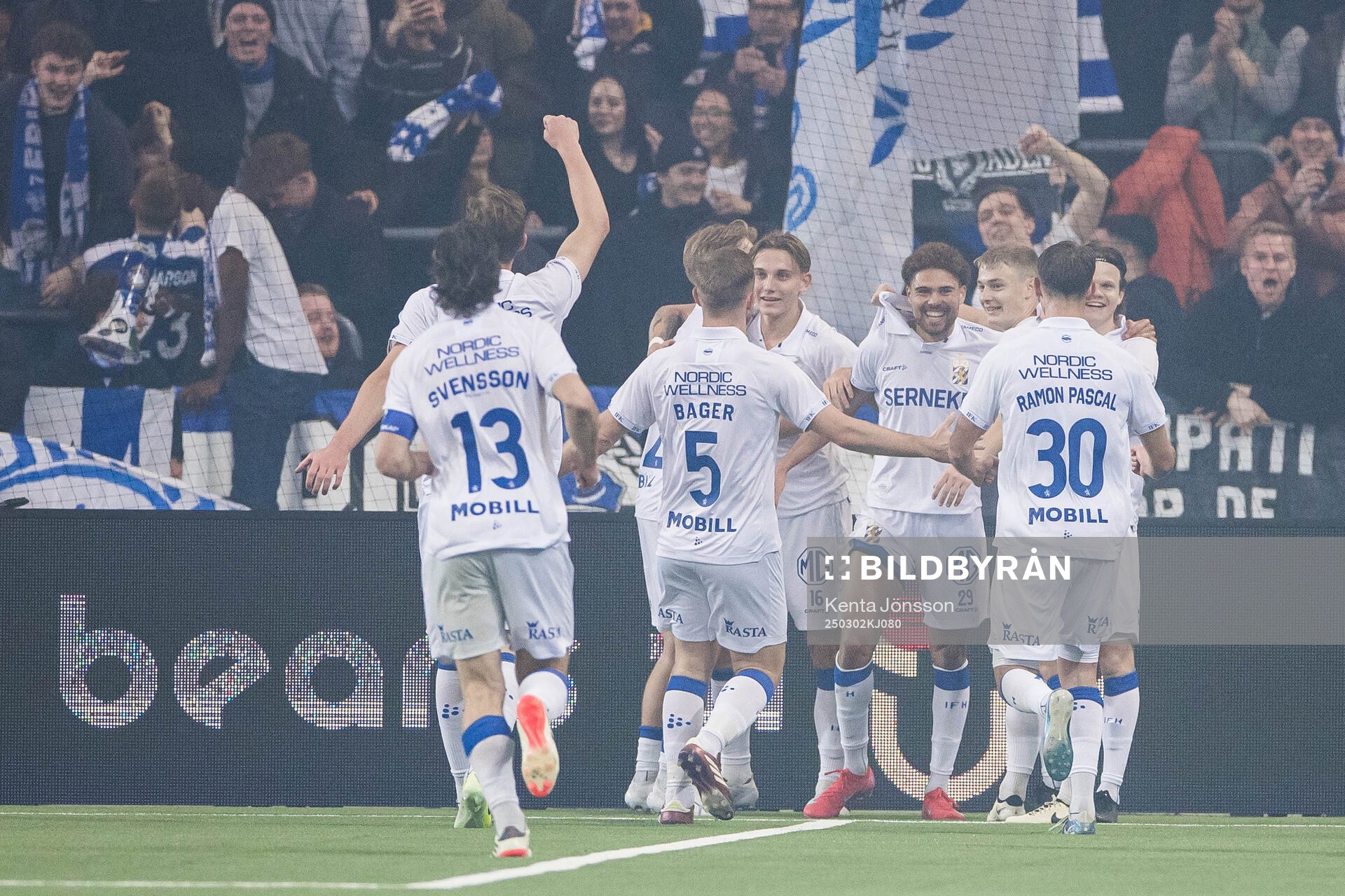 IFK Göteborgs IFK Göteborgs Thomas Santos jublar