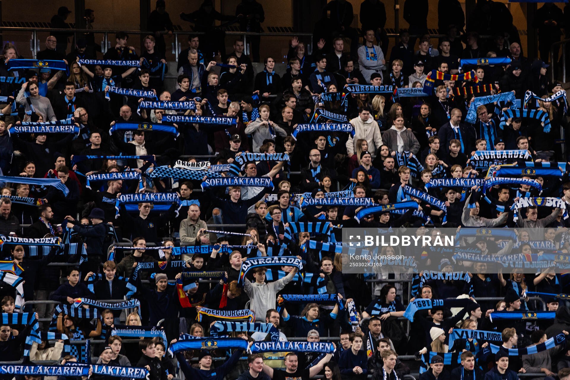 Djurgårdens supportrar