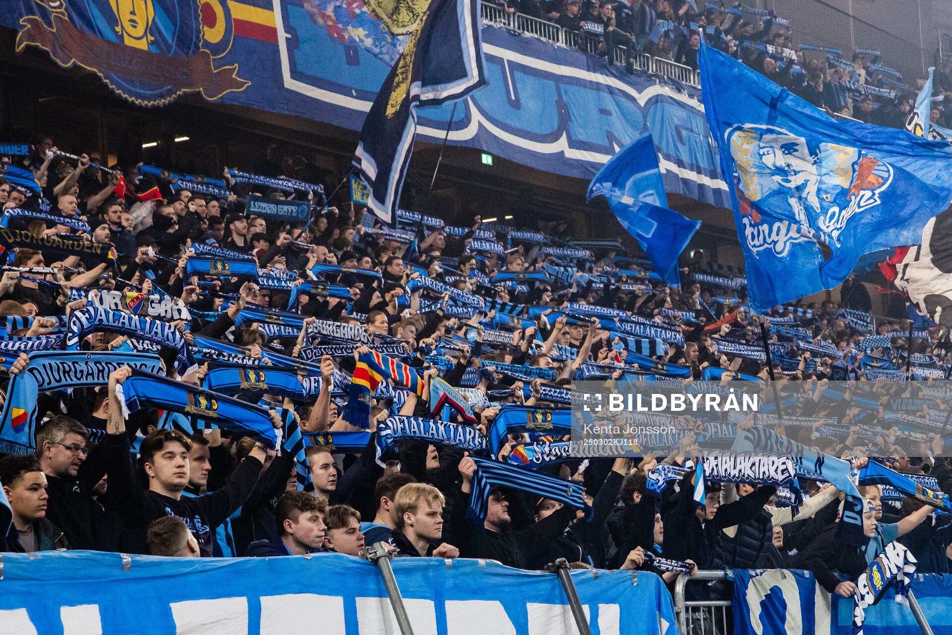 Djurgårdens supportrar