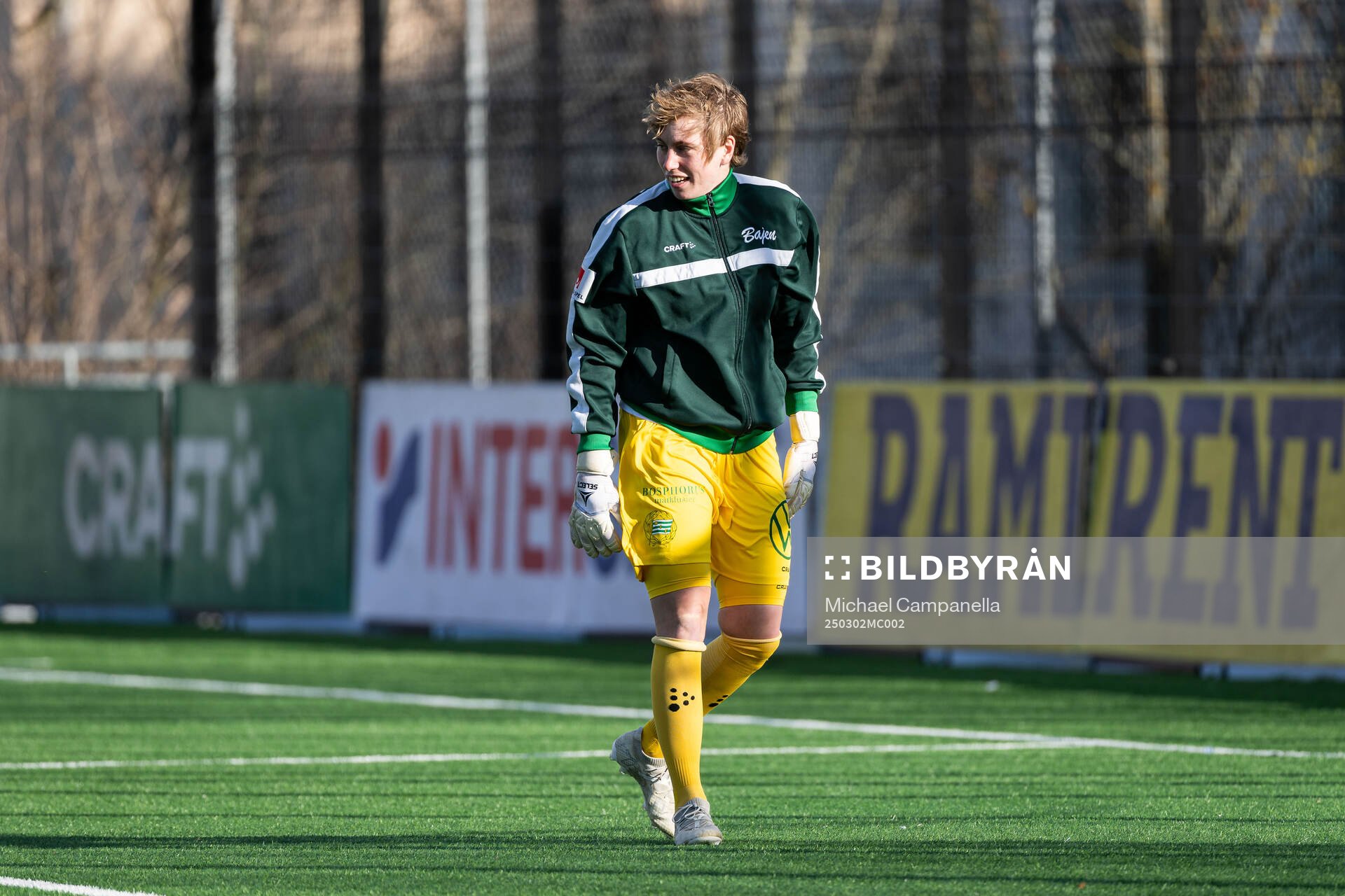 Hammarbys målvakt Moa Edrud