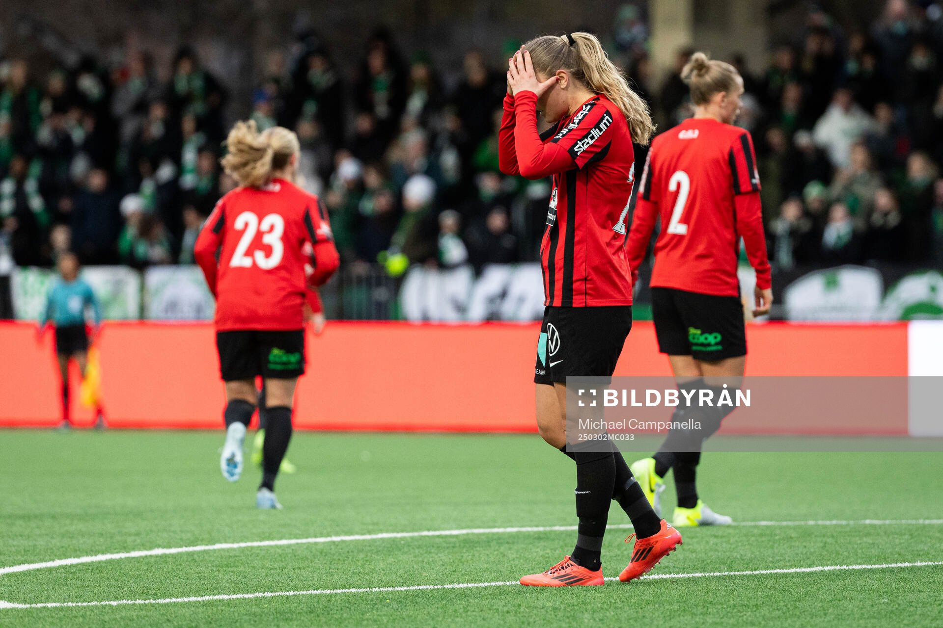 Brommapojkarnas Joanna Aalstad Bækkelund deppar
