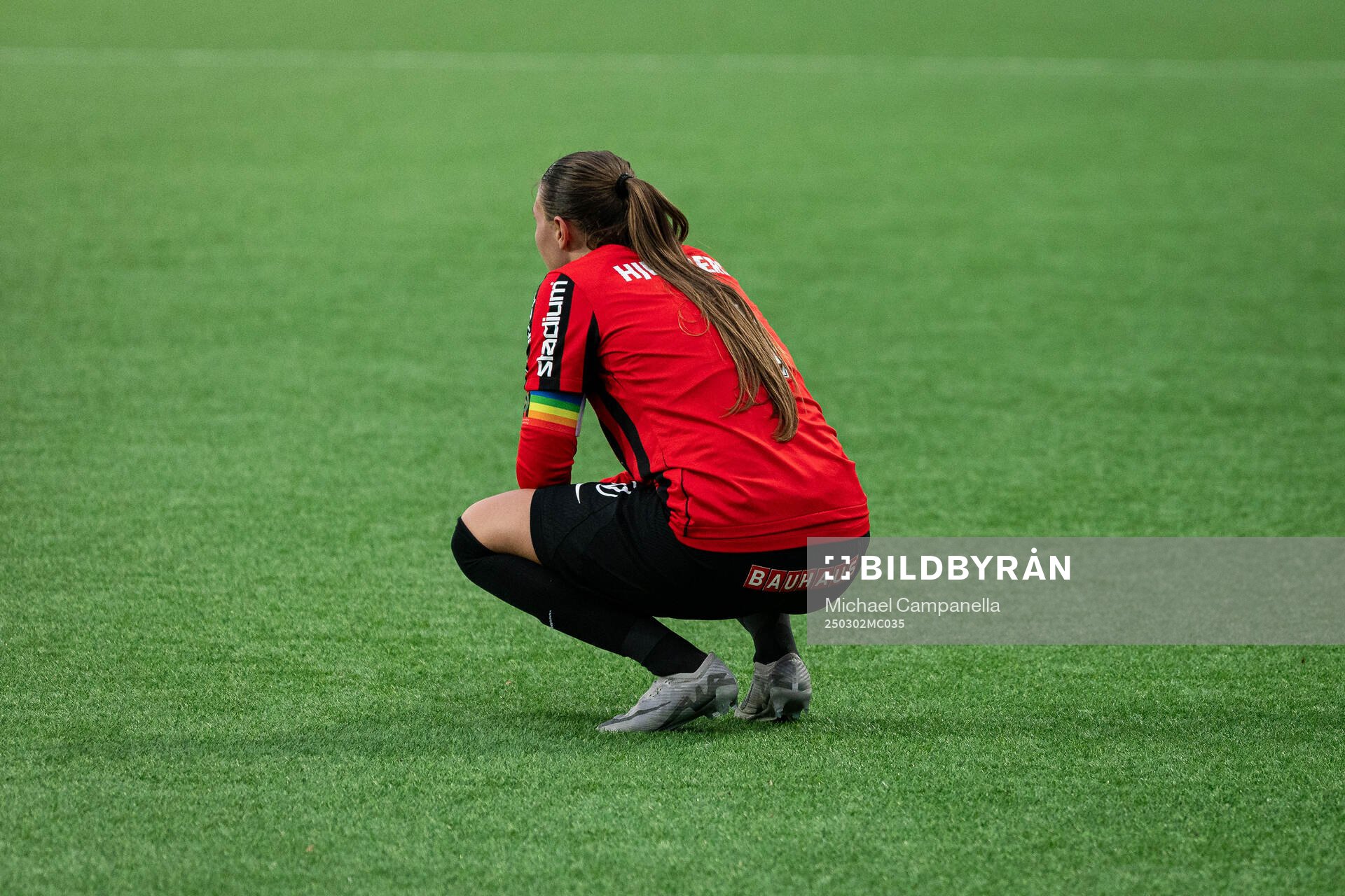 Brommapojkarnas Emilia Hjertberg deppar
