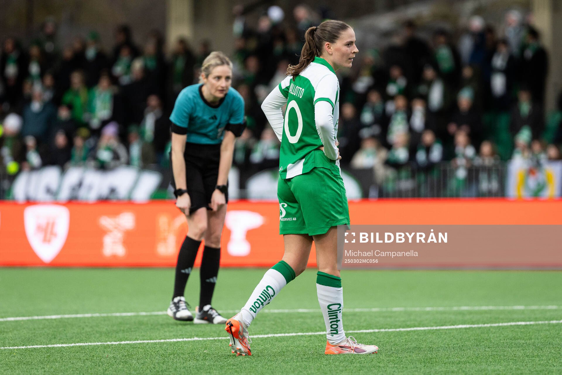 Hammarbys Smilla Vallotto deppar