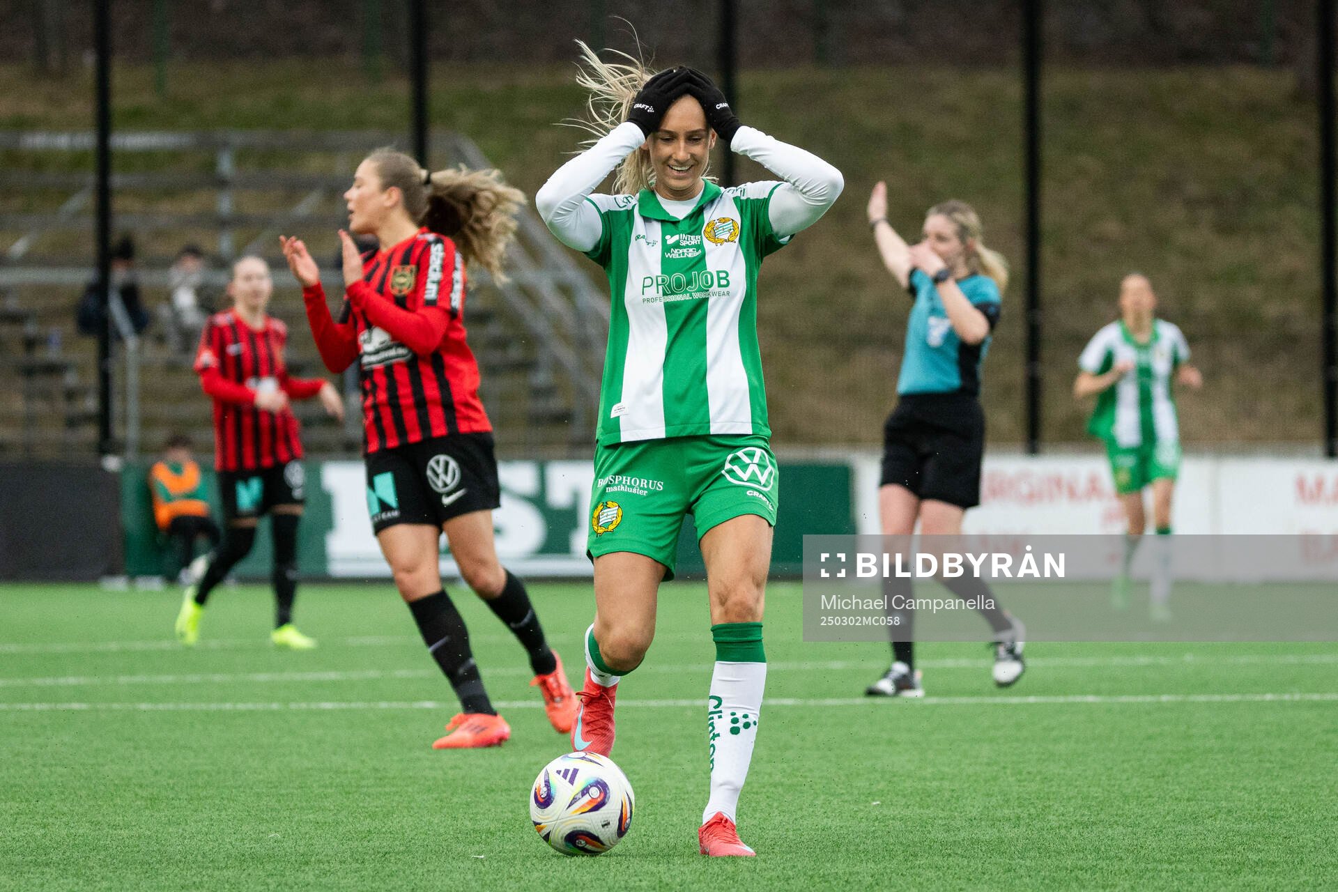 Hammarbys Ellen Wangerheim deppar