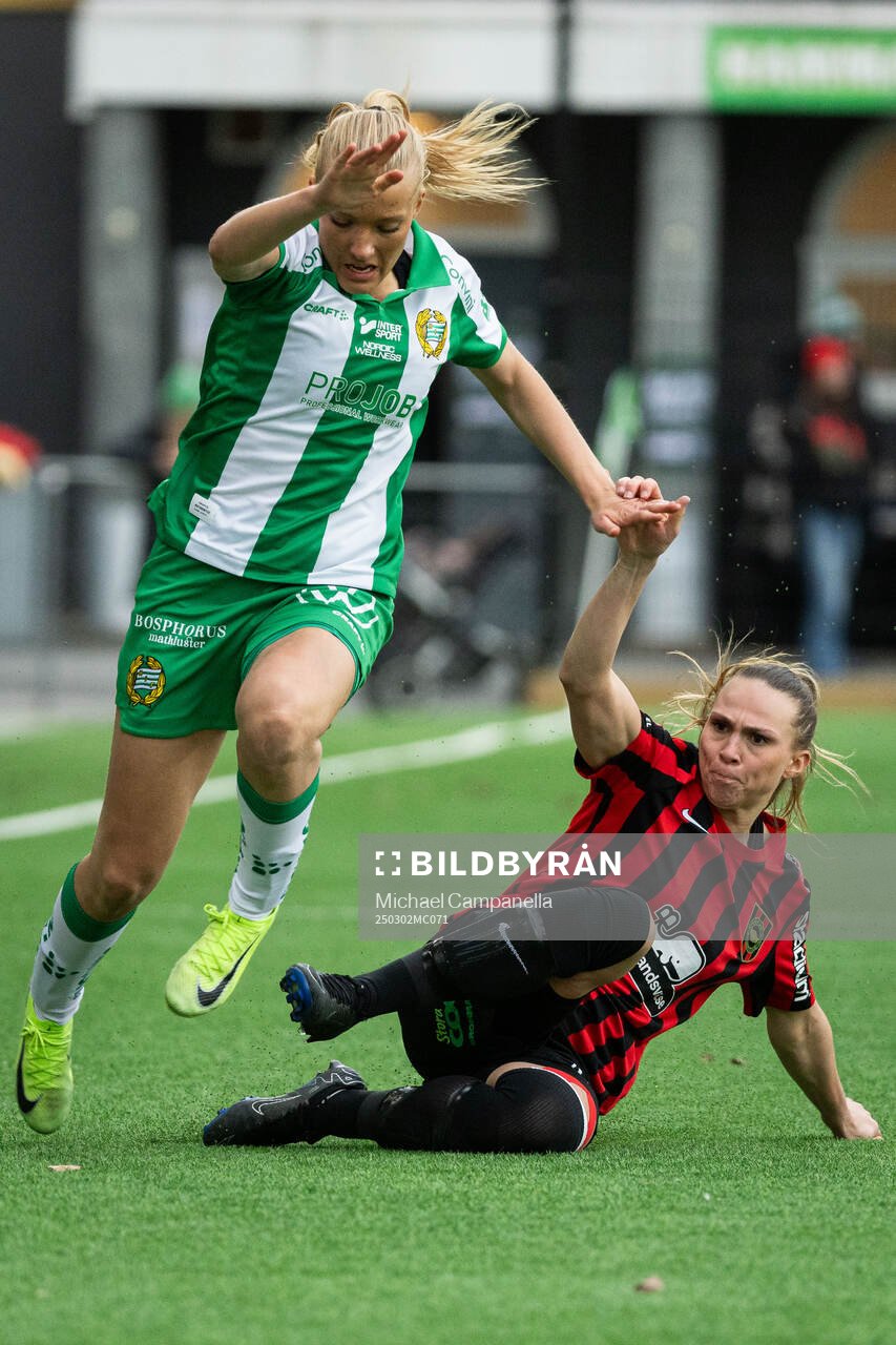 Hammarbys Smilla Holmberg och Brommapojkarnas Frida