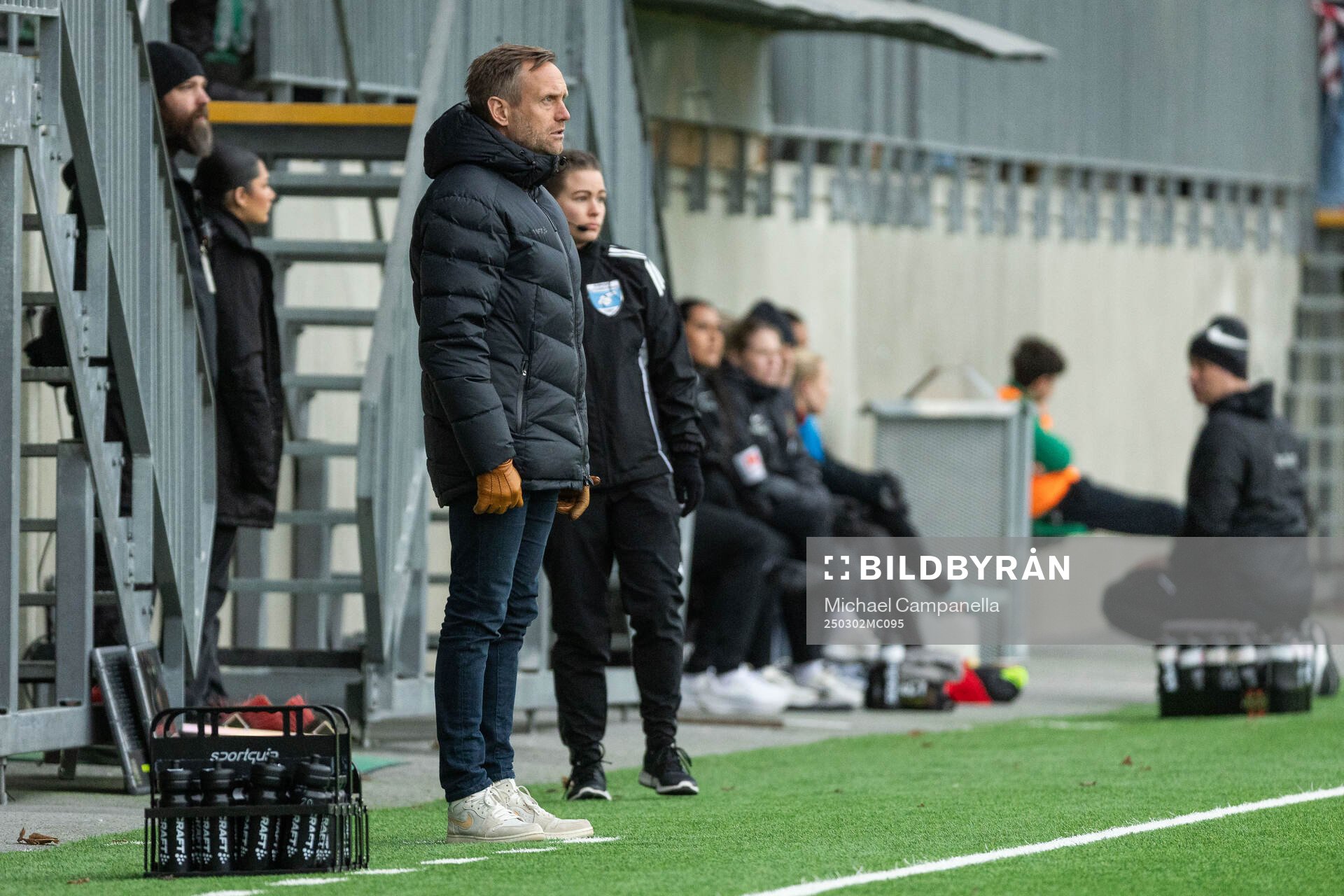Hammarbys tränare Martin Sjögren