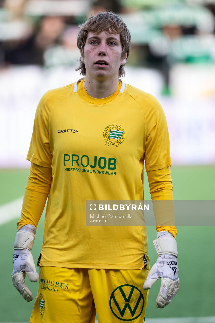 Hammarbys målvakt Moa Edrud
