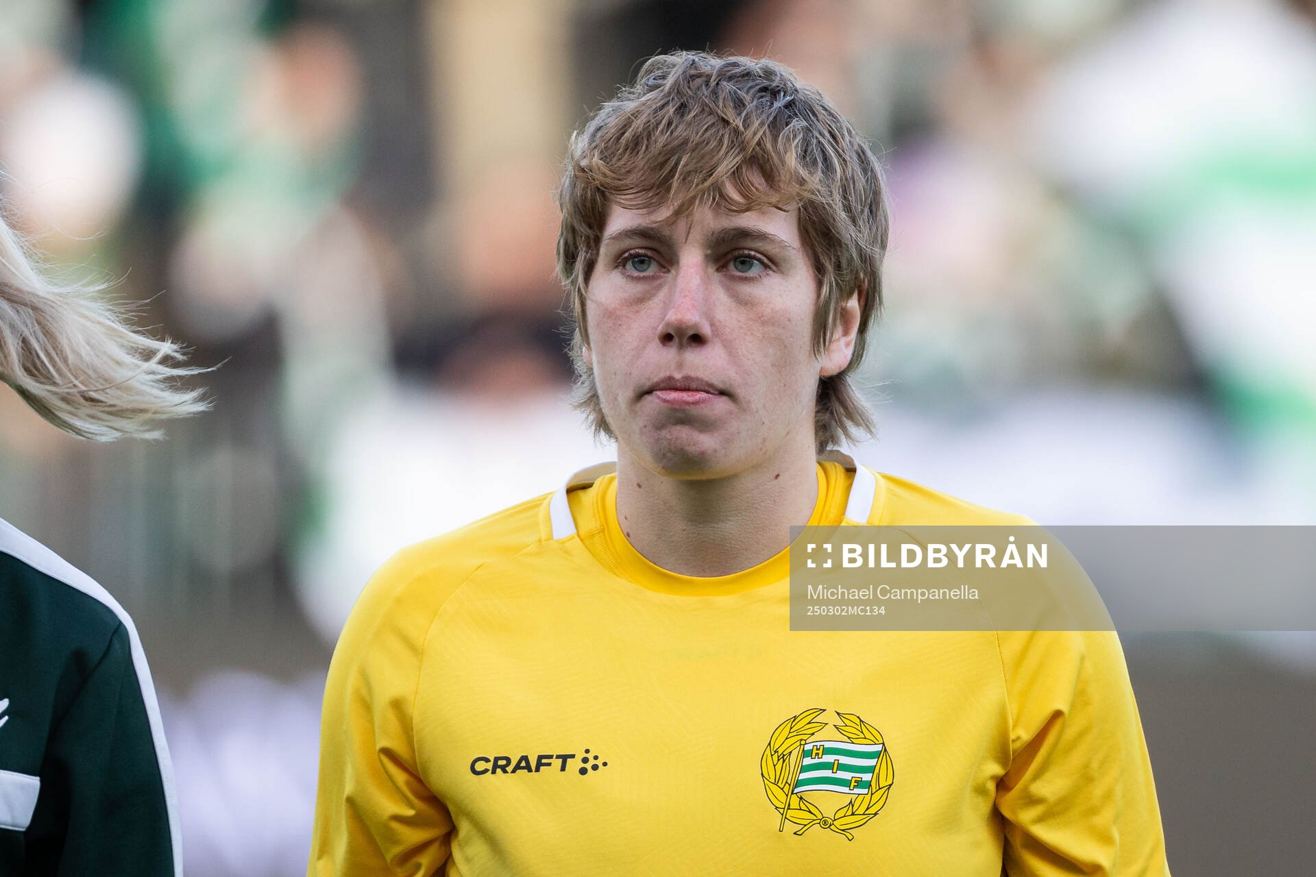 Hammarbys målvakt Moa Edrud