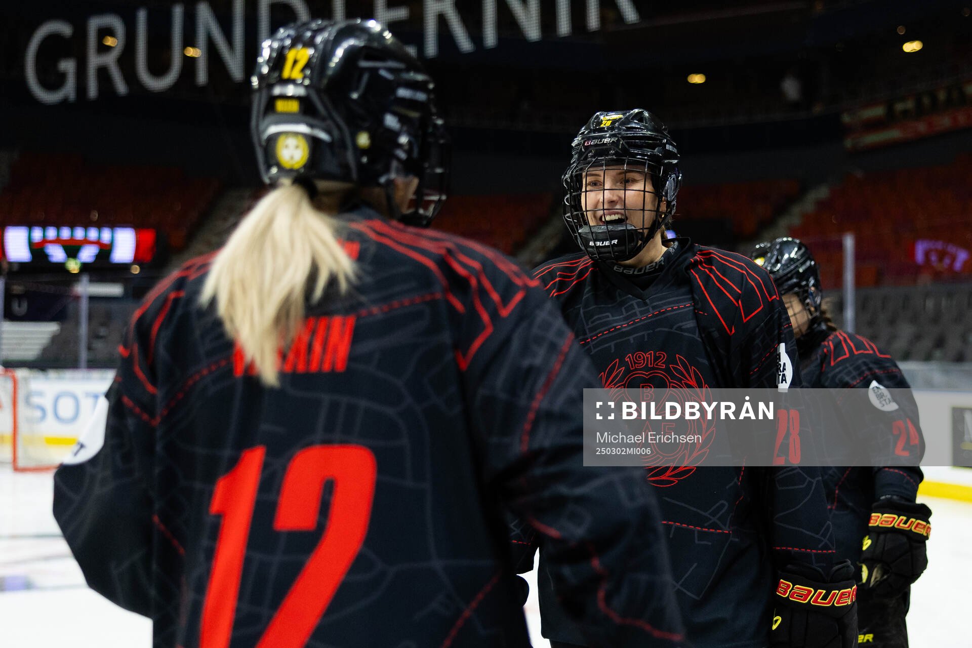 Brynäs Mina Waxin och Jenny Antonsson
