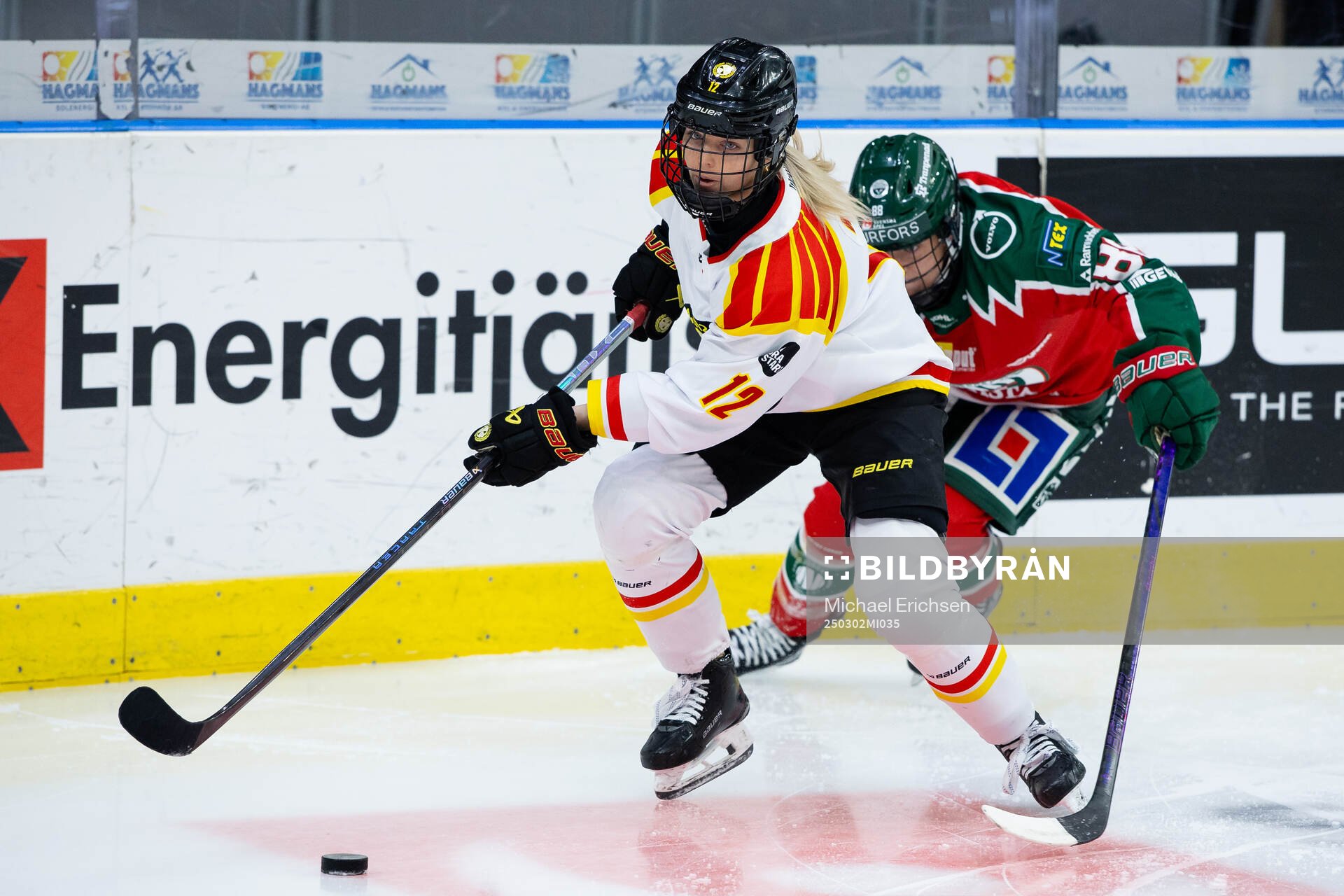 Brynäs Mina Waxin och Frölundas Sydney Brodt