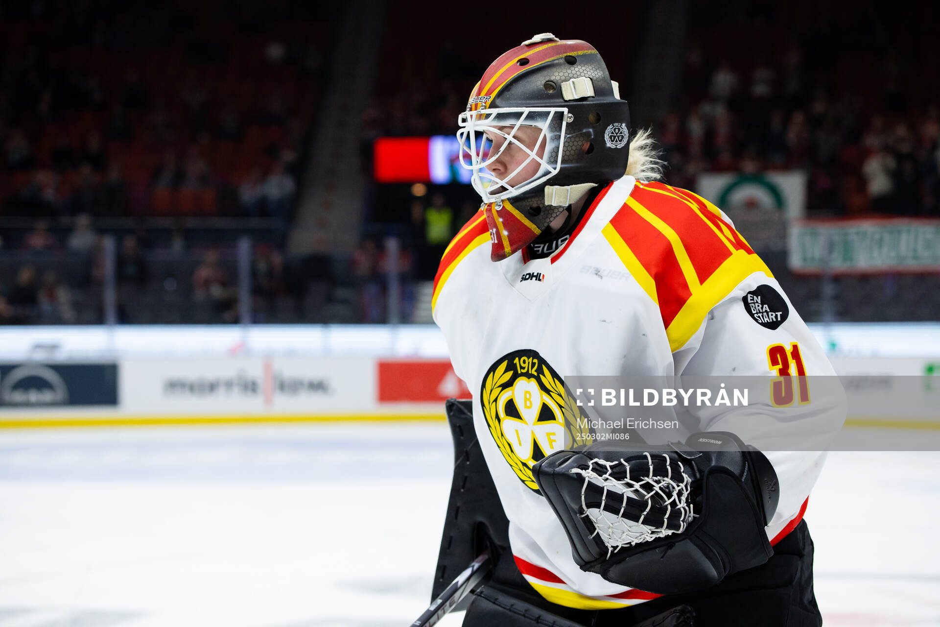 Brynäs målvakt Ena Nystrøm