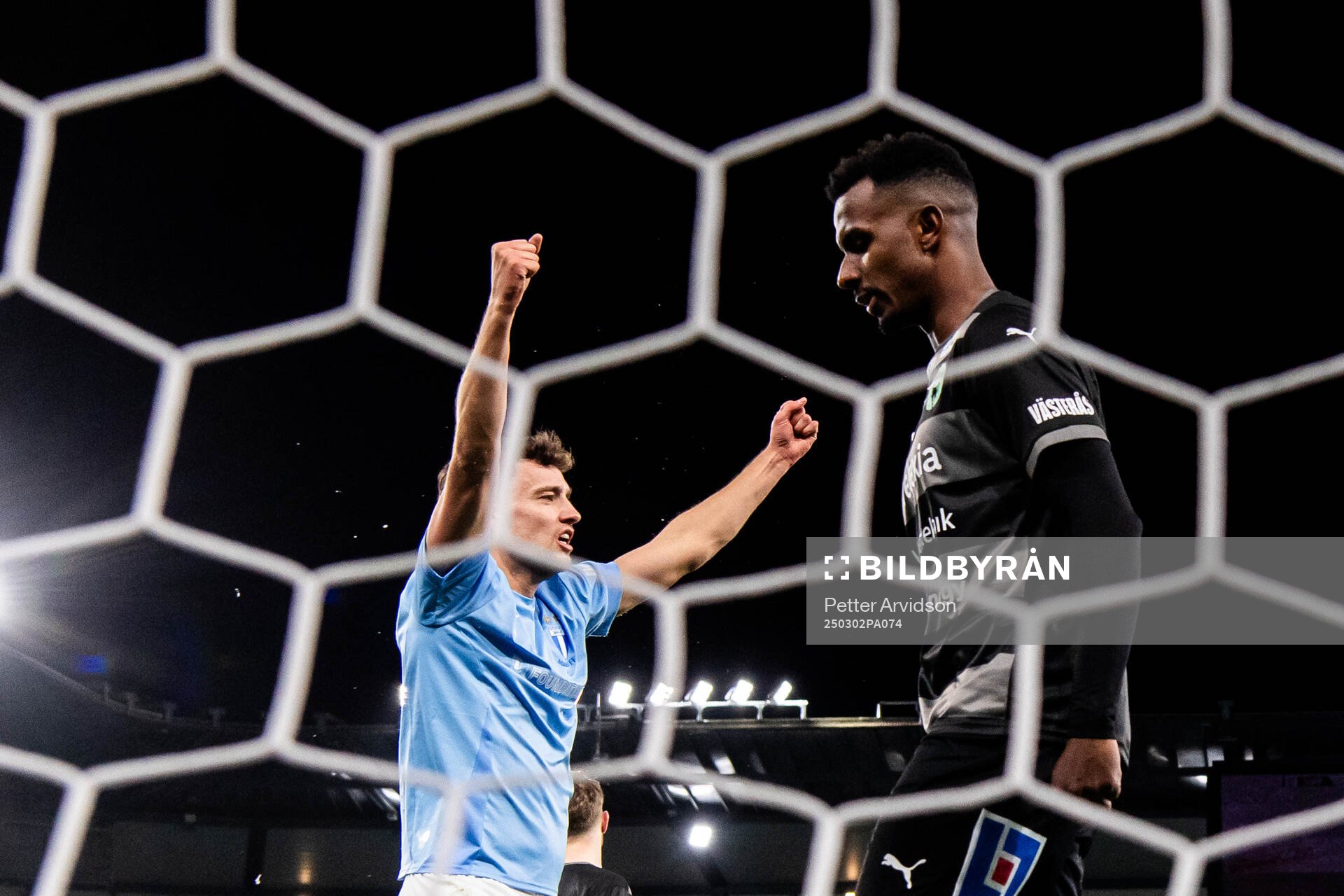 Malmö FFs Colin Rösler jublar